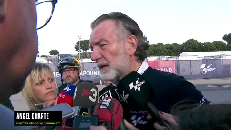 Ángel Charte, director médico del Mundial de MotoGP