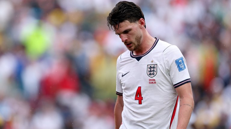 Declan Rice dismisses negativity after England fail to break down Ghana