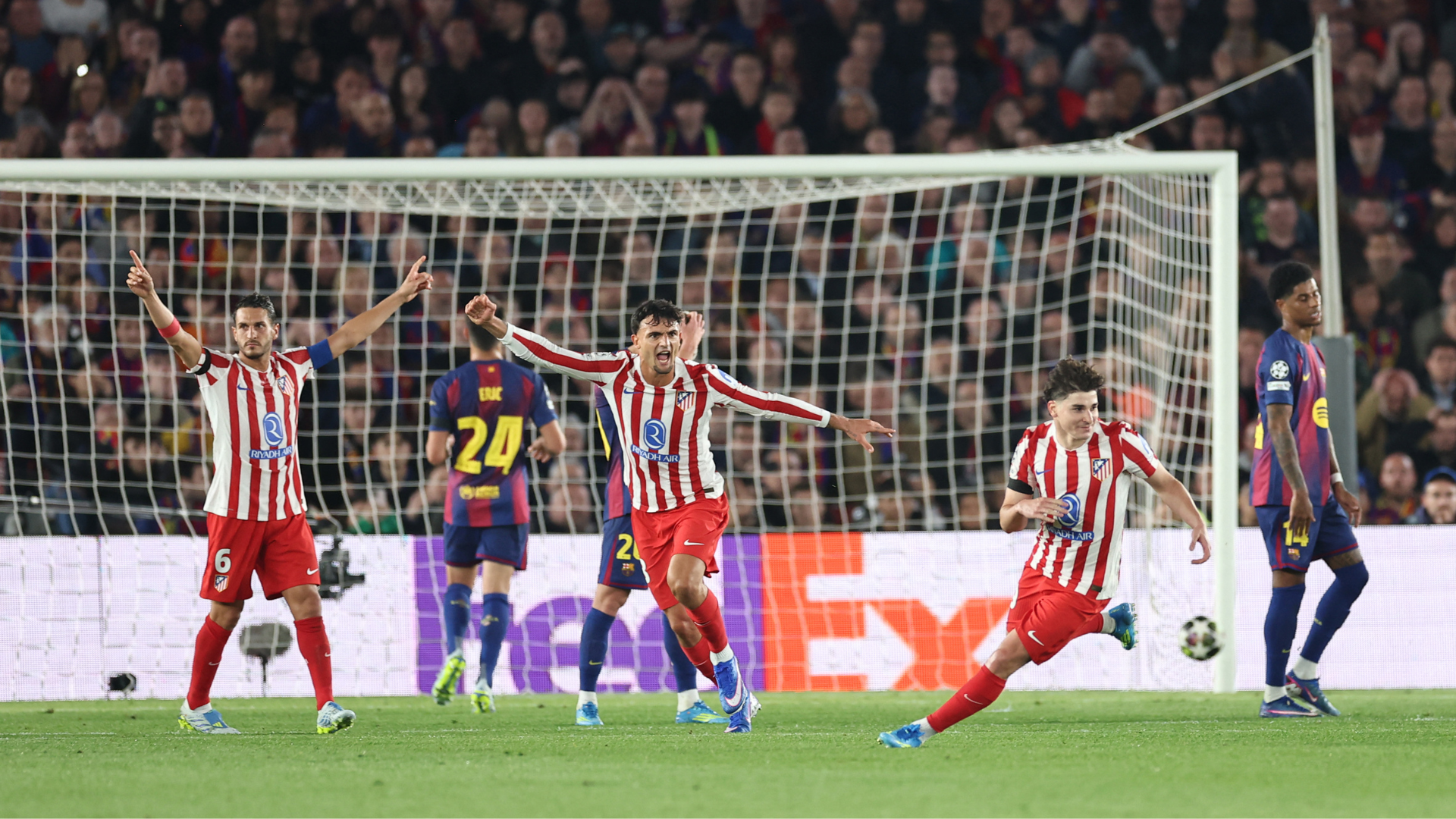 Julián Álvarez, FC Barcelona vs Atlético de Madrid, Champions League 2025/2026