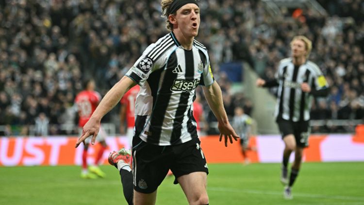 Anthony Gordon Champions League