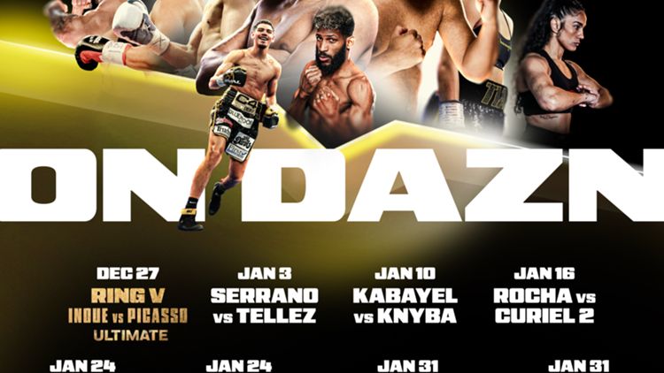 DAZN Schedule 2026 New