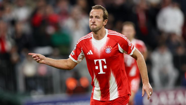 Harry Kane FC Bayern München UEFA Champions League 17092025