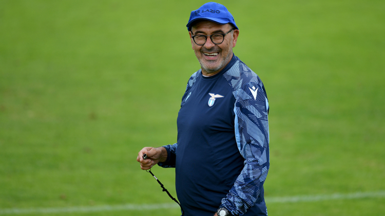 Maurizio Sarri, allenatore della Lazio, Serie A TIM 2021-2022