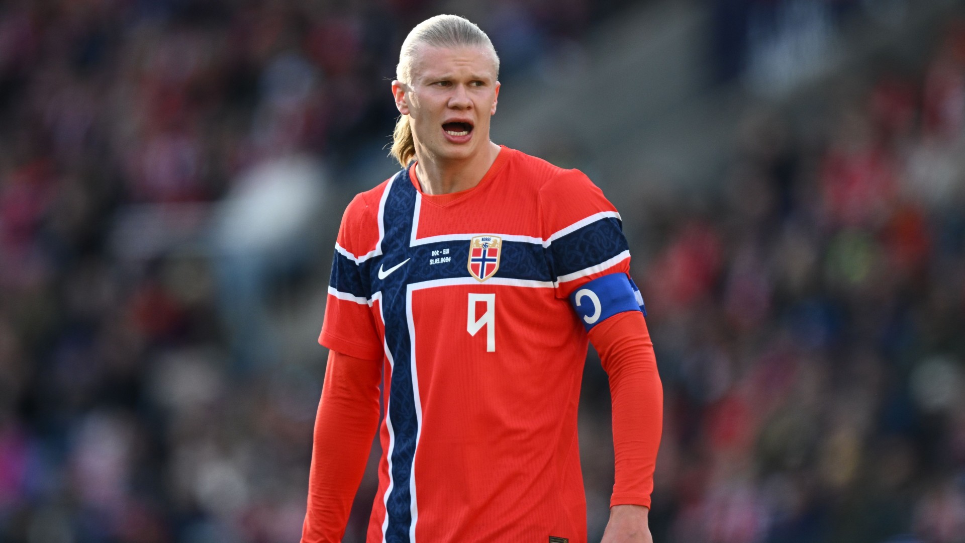 Norwegen Erling Haaland Testspiel 310326