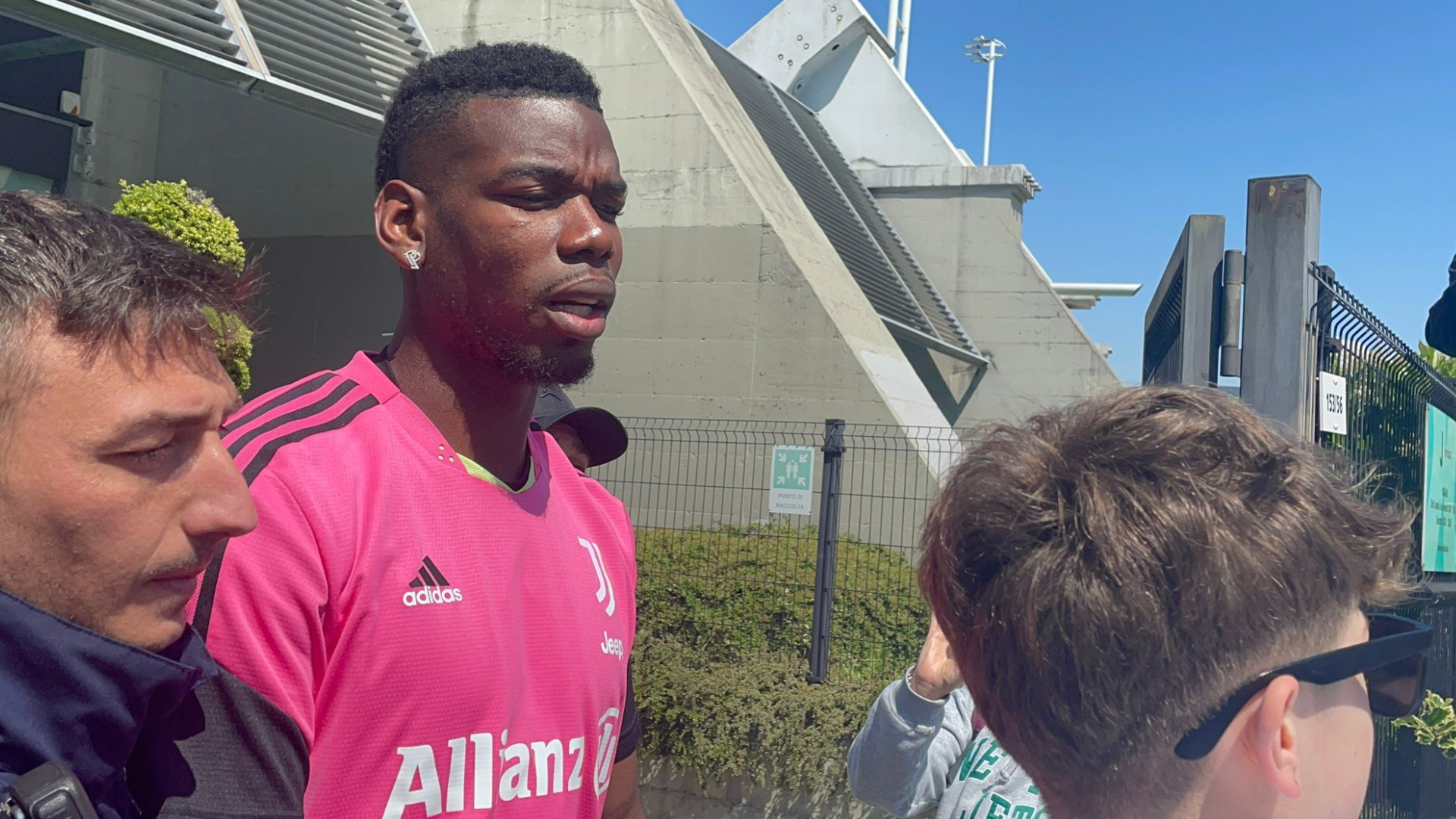 Paul Pogba J Medicale infortunio Juventus