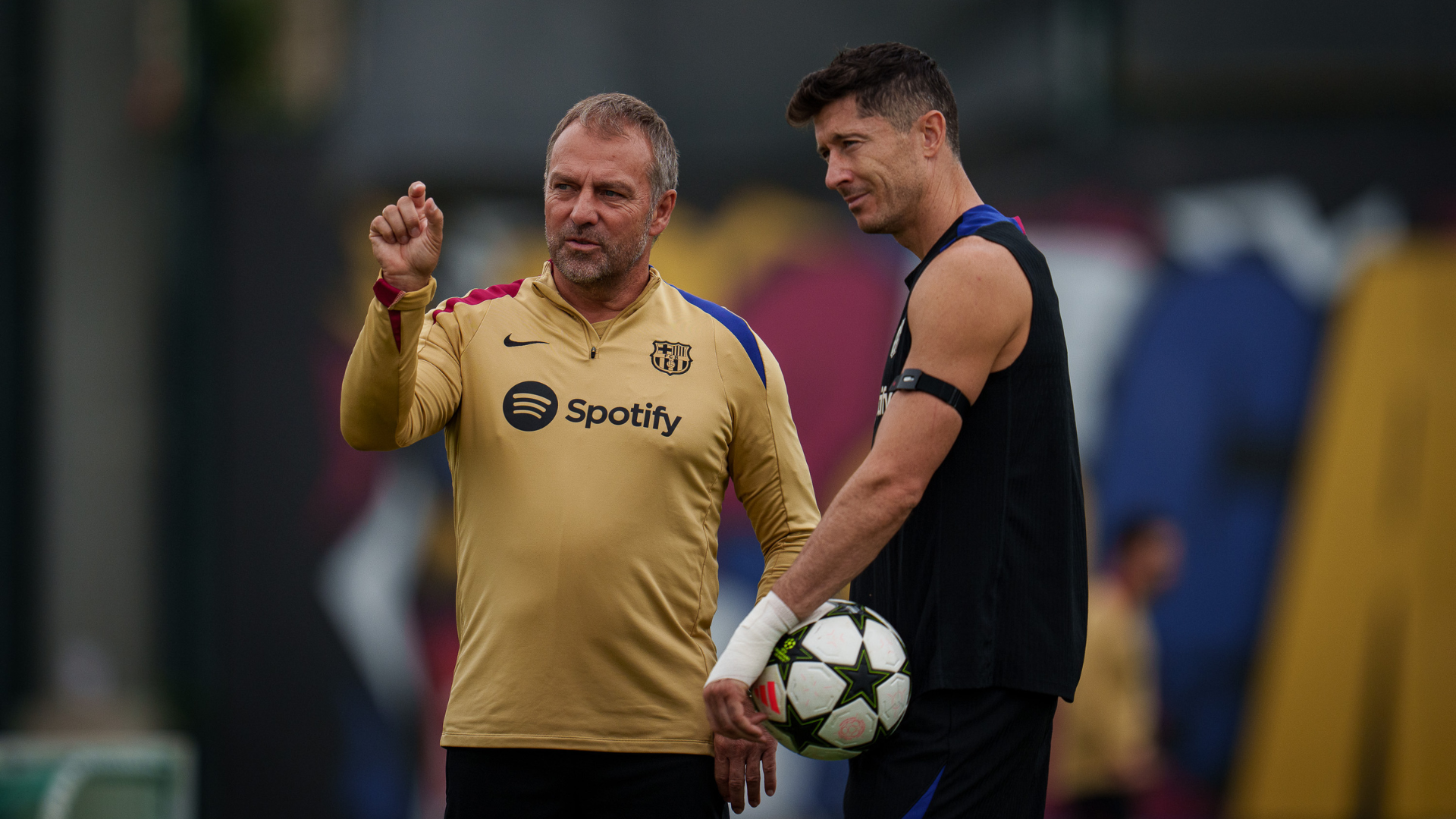 Robert Lewandowski, Hansi Flick, FC Barcelona