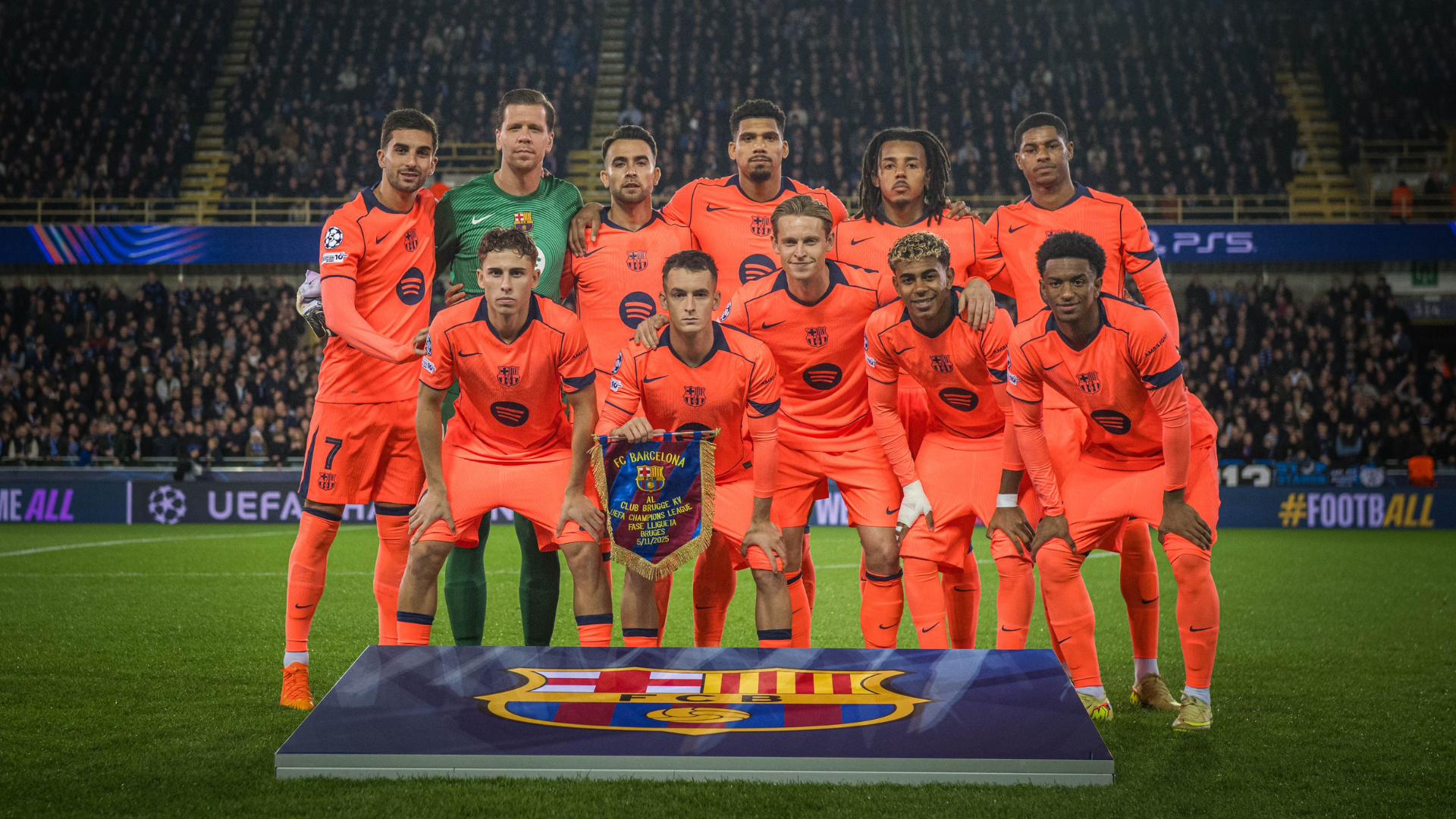 Brujas vs FC Barcelona, Champions League 2025/26