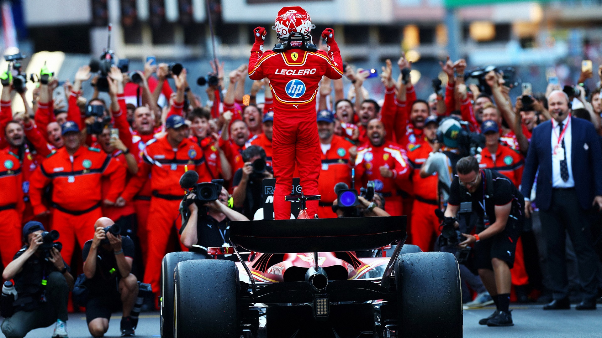 2024-05-26 Leclerc Ferrari F1 Formula 1