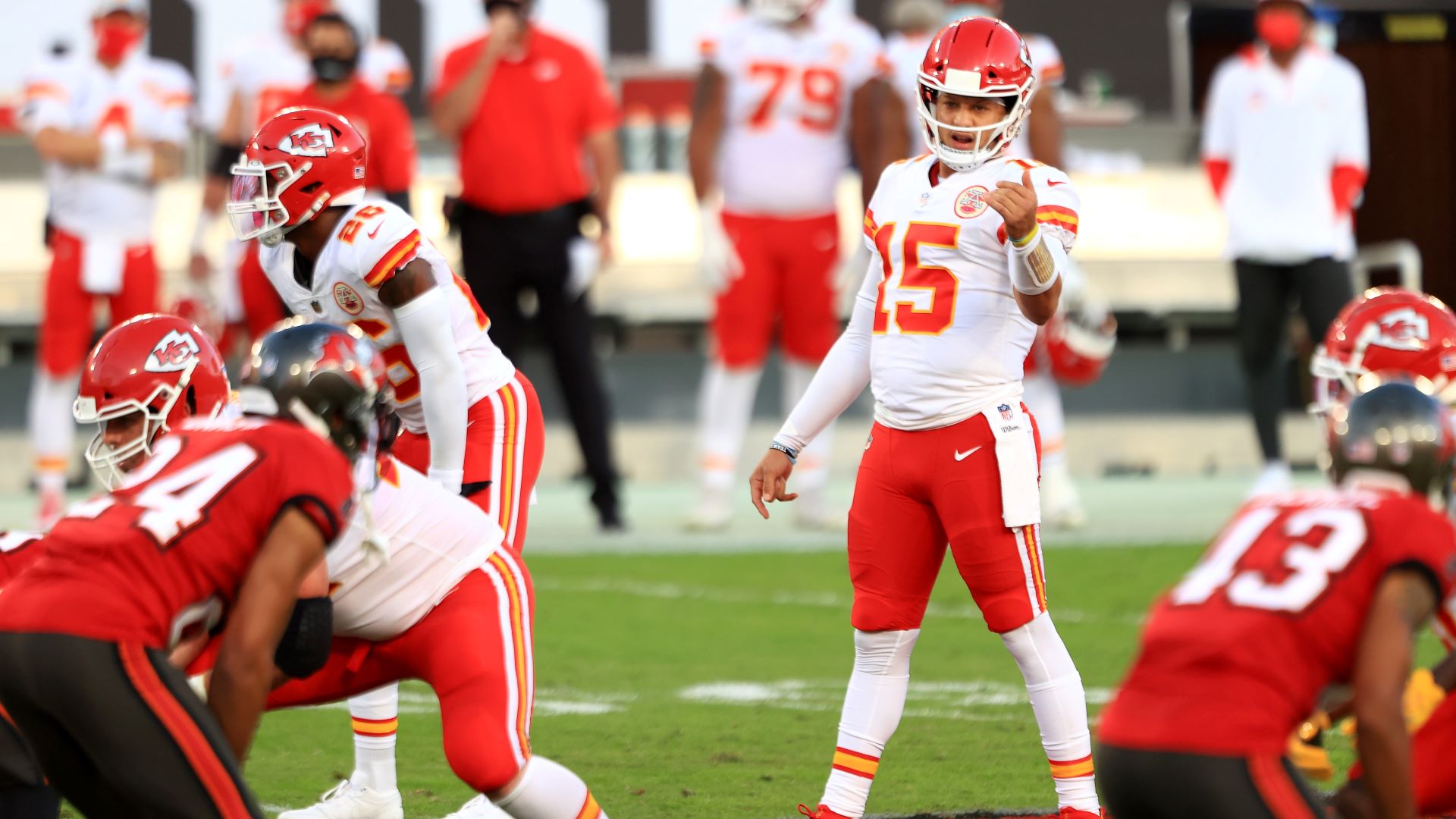Super Bowl Buccaneers Chiefs Mahomes heute live