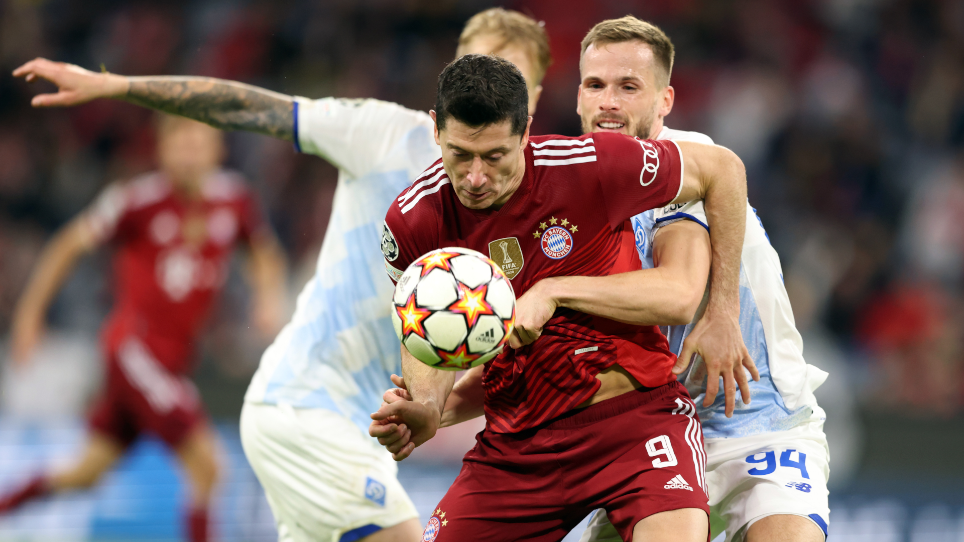 Robert Lewandowski FC Bayern München Champions League Dynamo Kiew 29092021