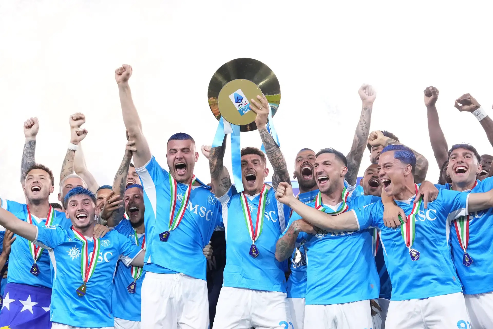 Napoli Serie A trophy