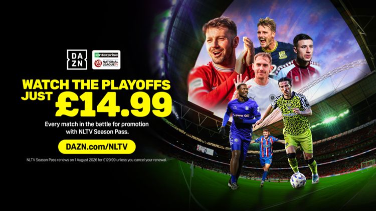 National League play-off offer