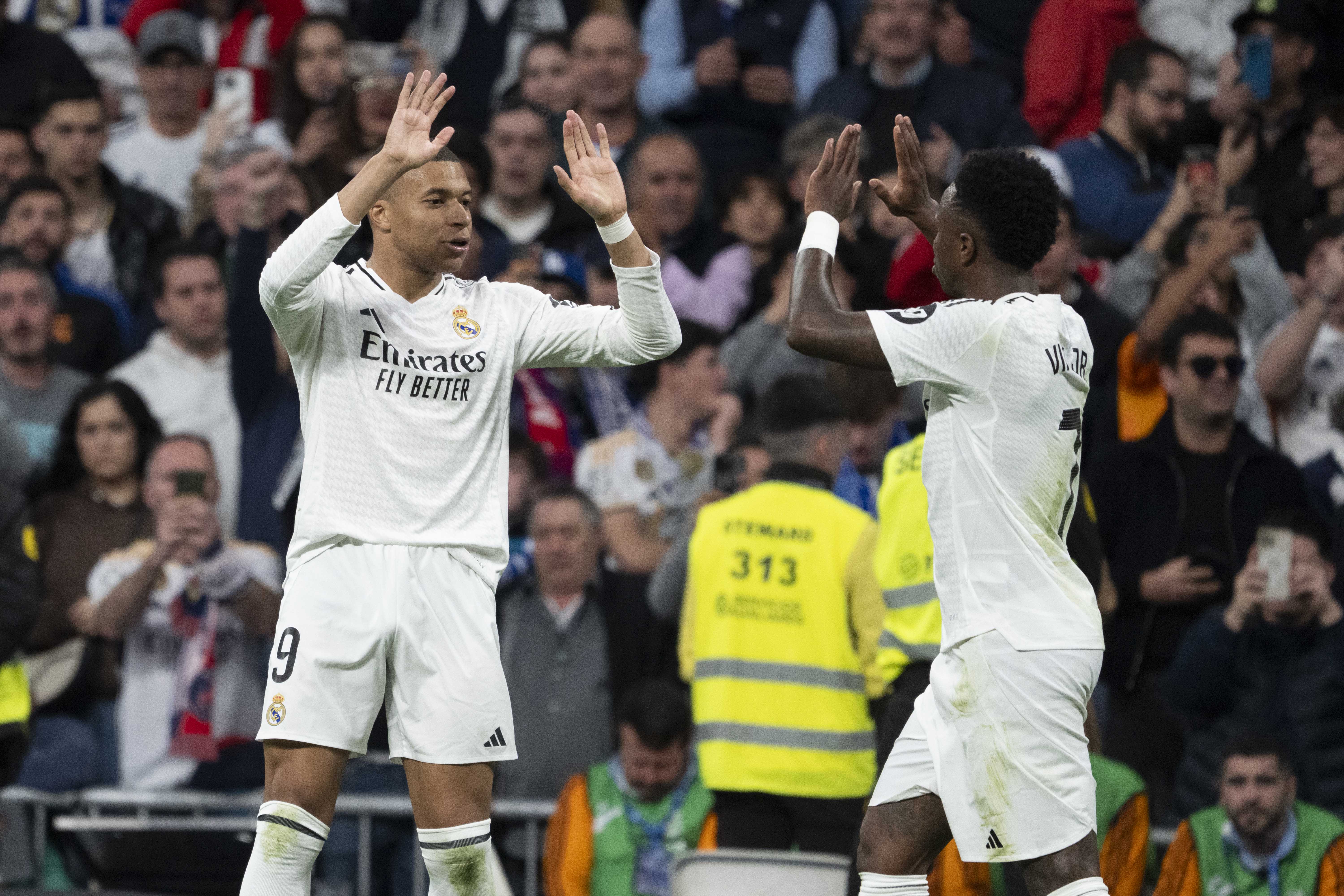 Vinicius, Kylian Mbappé, Real Madrid