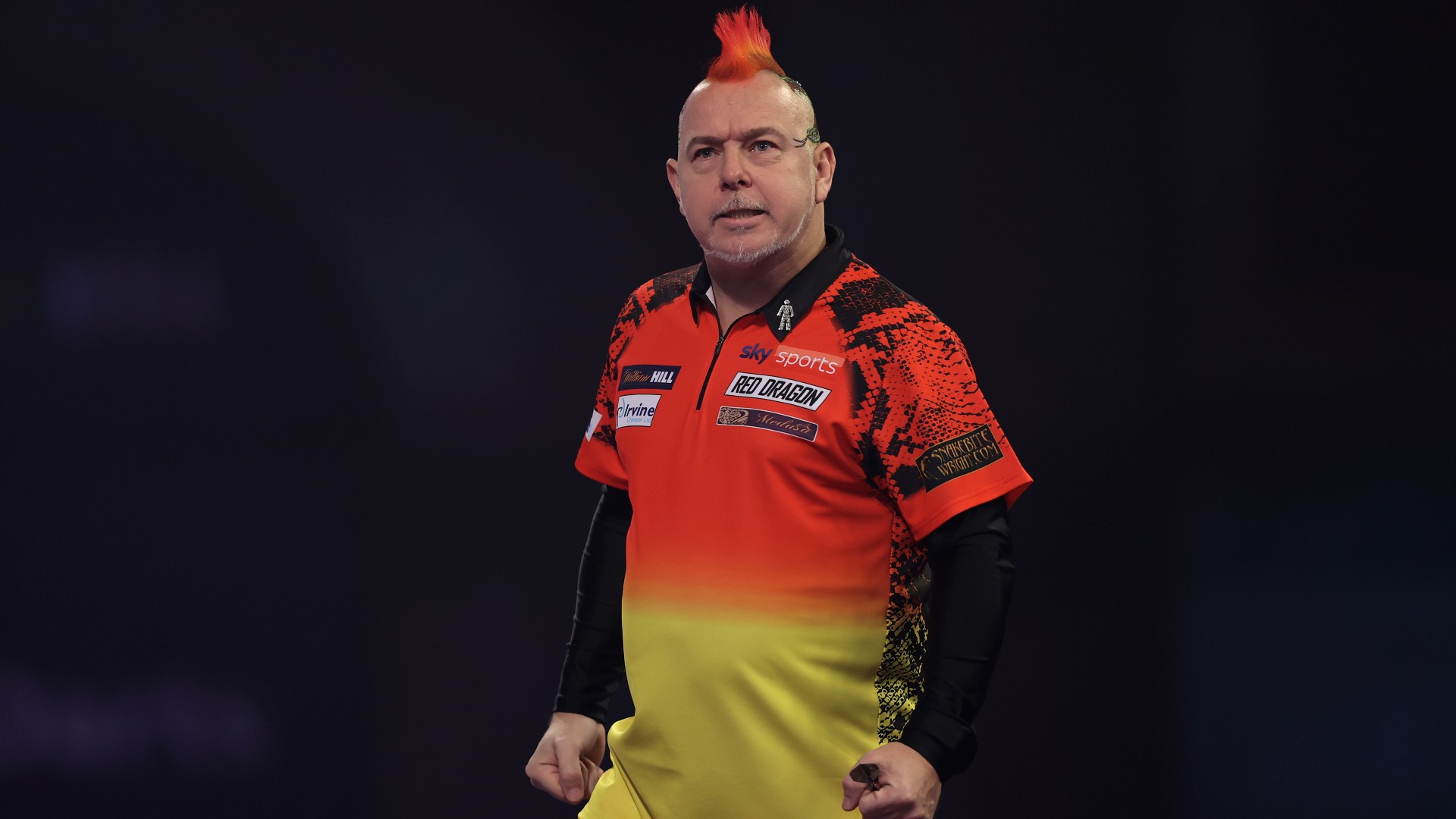 Peter Wrights Darts Schottland 27122020