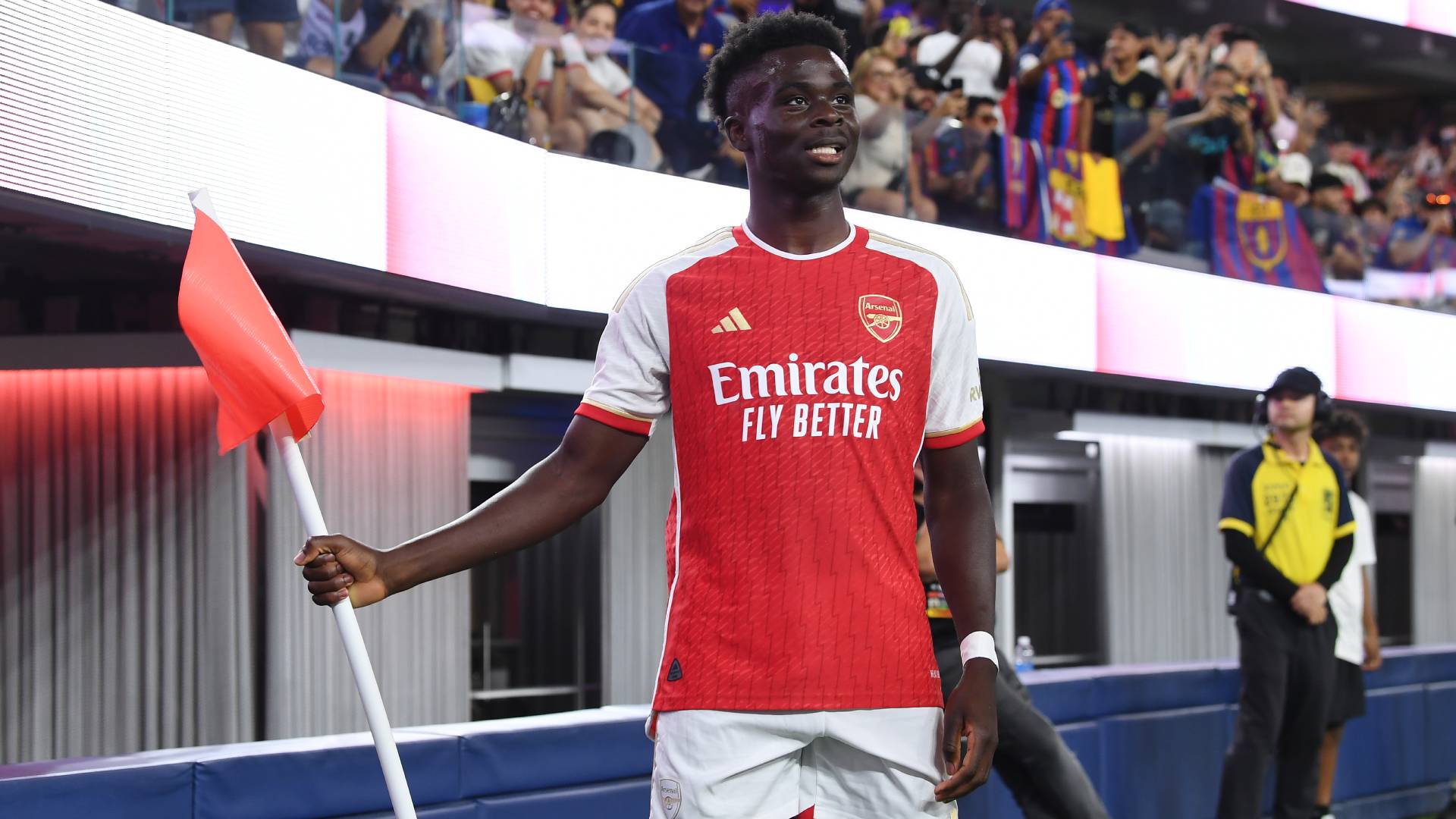 Bukayo Saka Arsenal_July2023