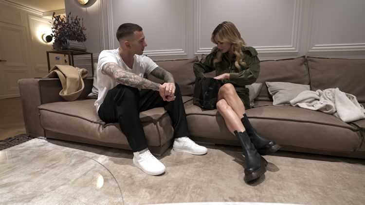 Bernardeschi e Diletta Leotta, Day Off