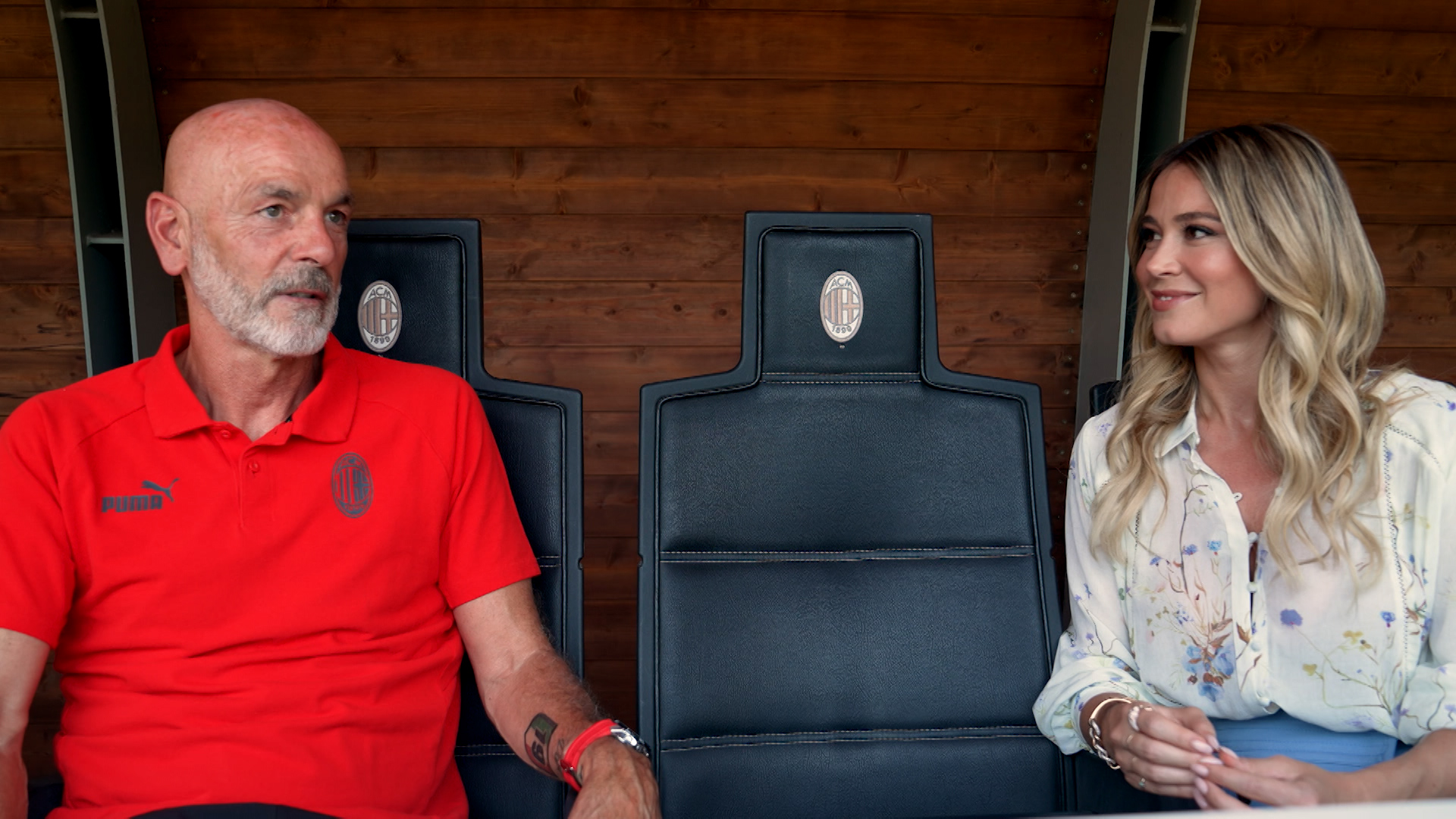 INSIDE MILAN - Stefano Pioli e Diletta Leotta