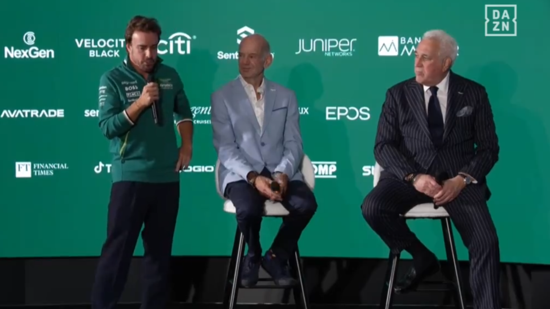 Fernando Alonso, Adrian Newey, Lawrence Stroll, Aston Martin, F1