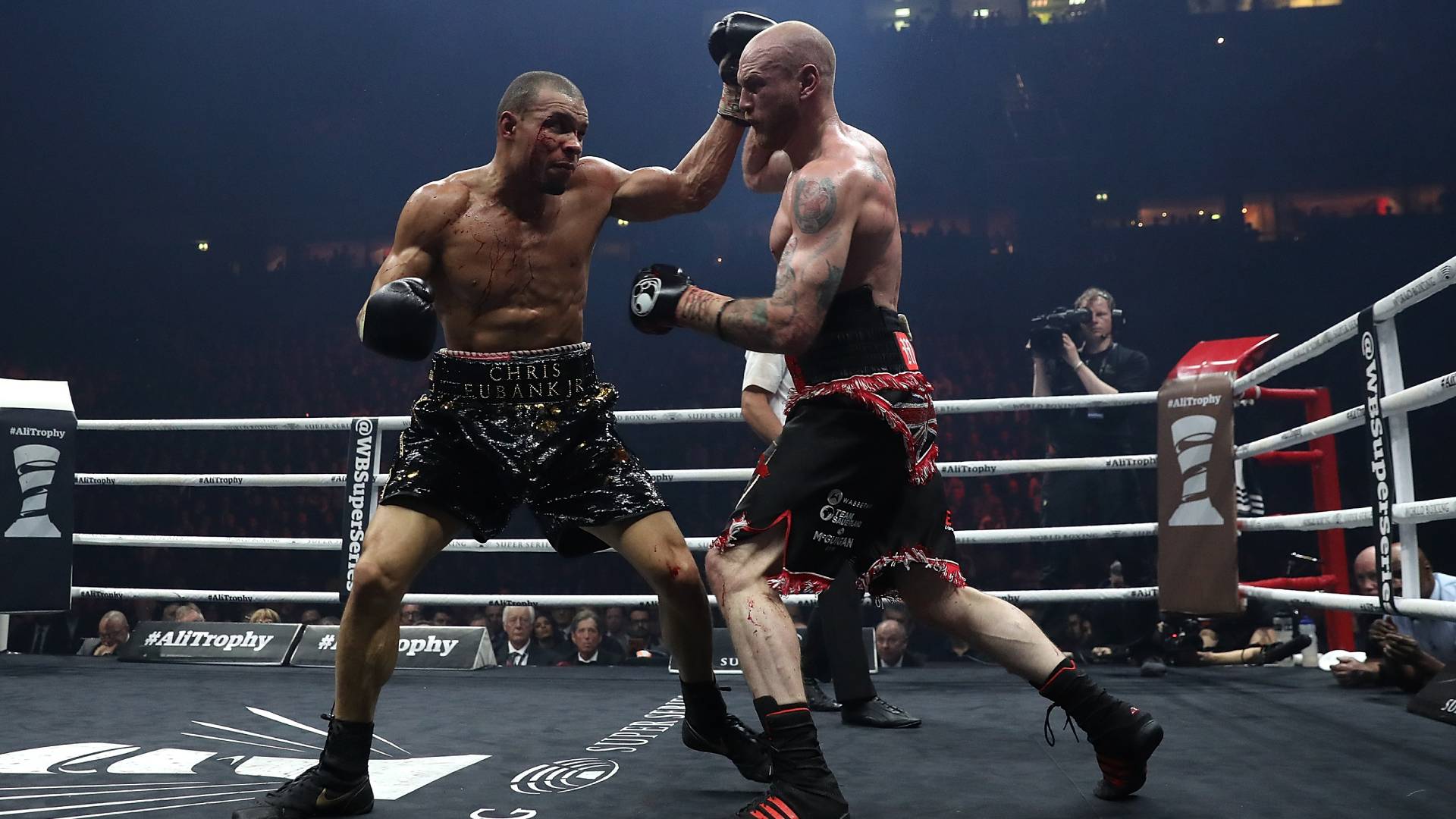 George Groves and Chris Eubank Jr Manchester Arena_17022018