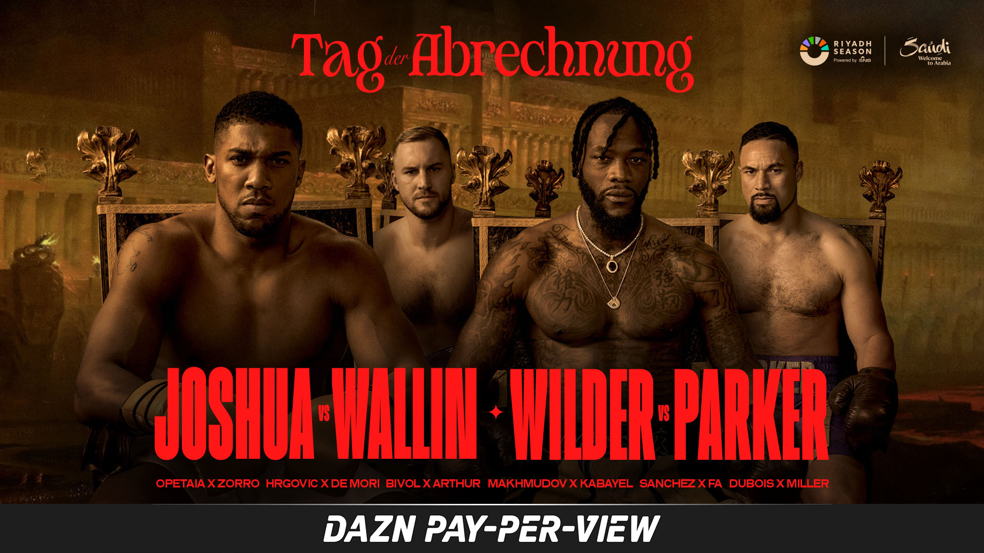 Tag der Abrechnung Banner Anthony Joshua Otto Wallin 23122023 Header Hero image