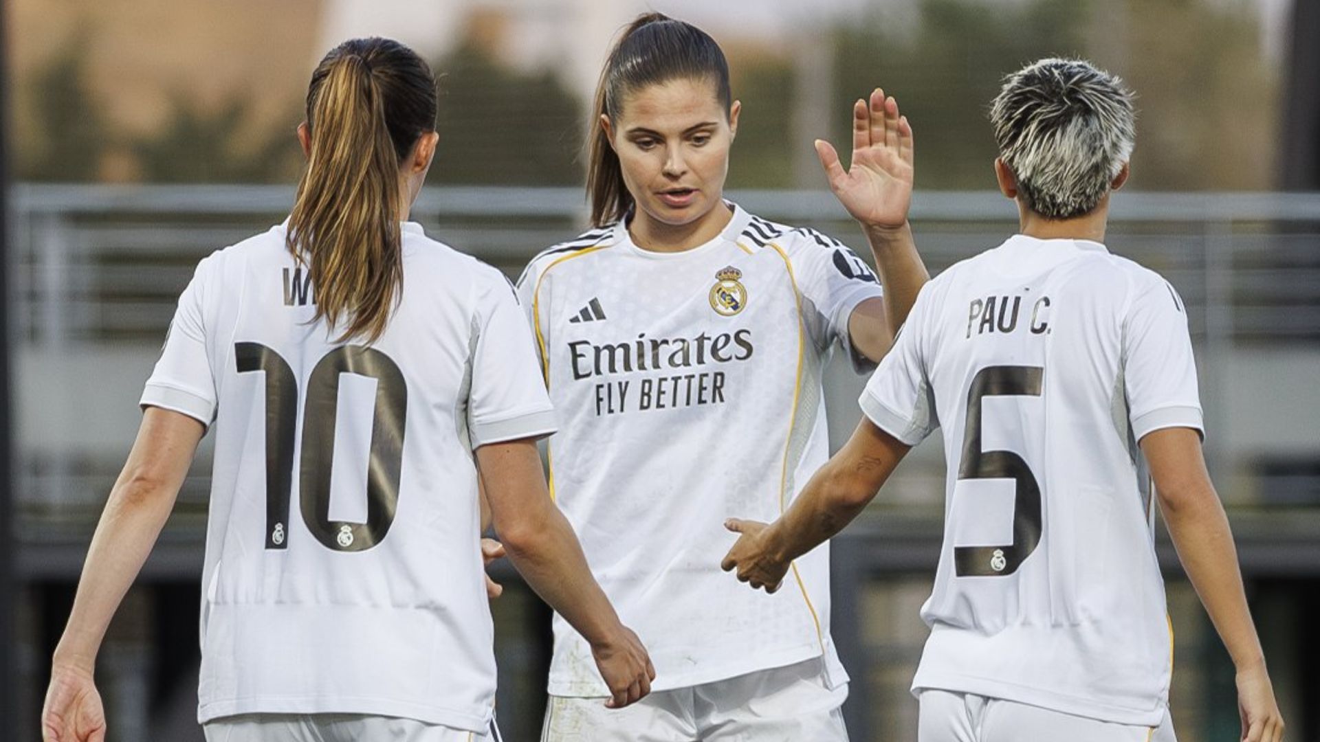 Signe Brunn, Caroline Weir, Pau Comendador, Real Madrid
