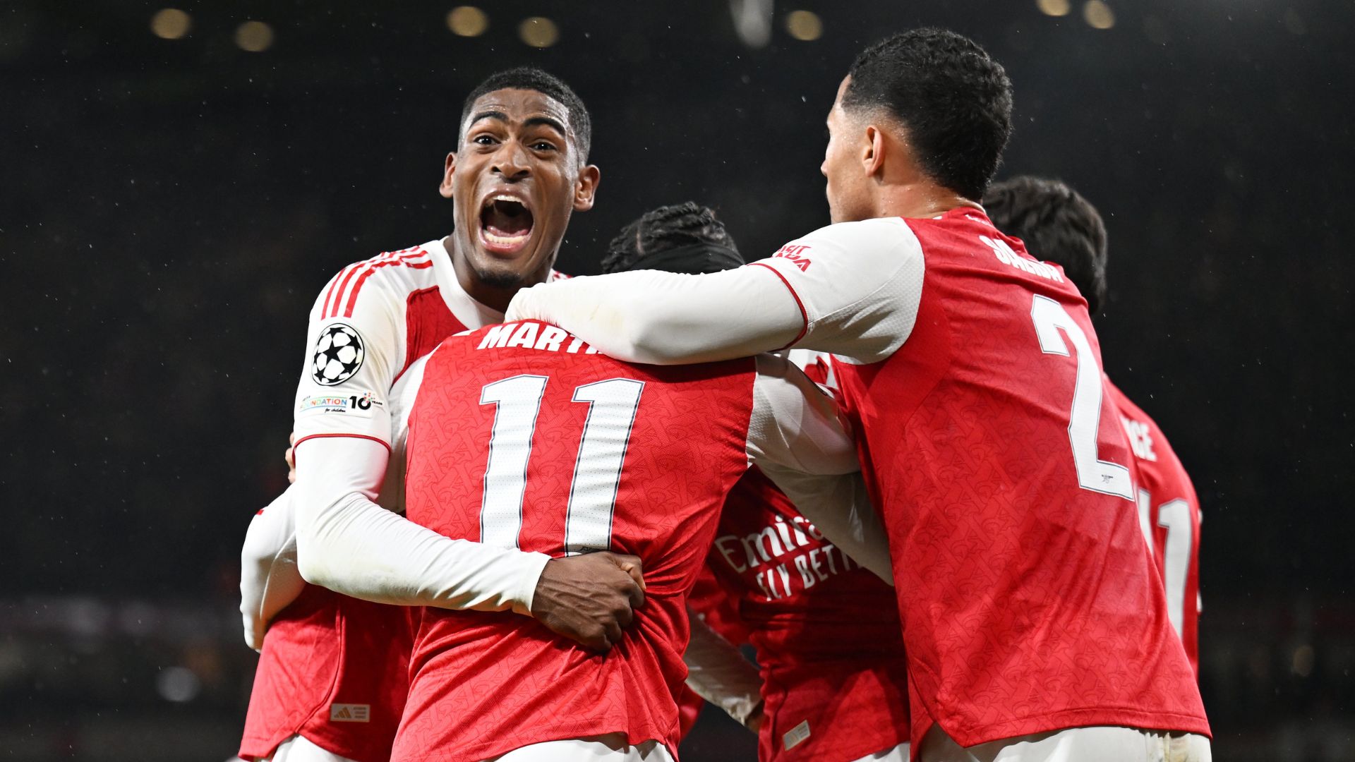 Timber, Arsenal, UCL, Emirates Stadium