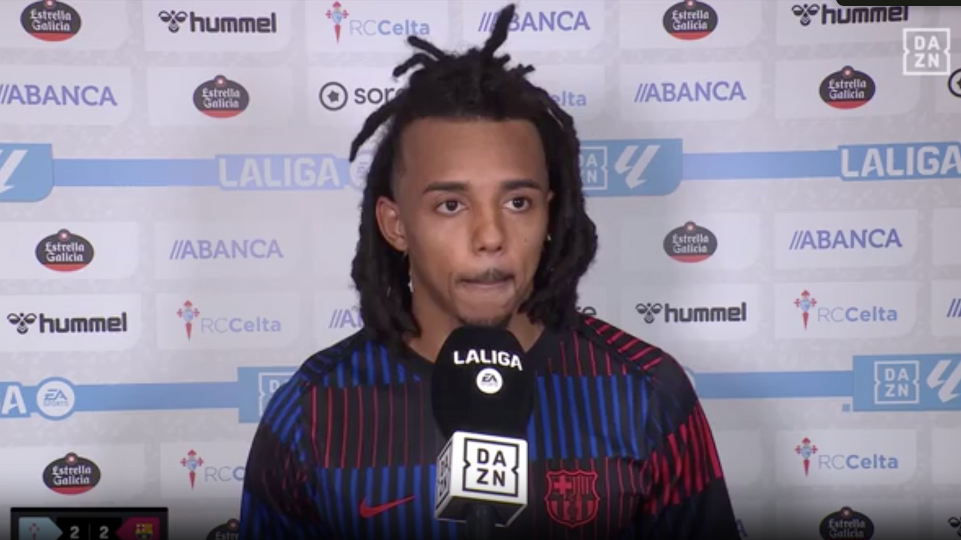 Jules Koundé, FC Barcelona vs Celta