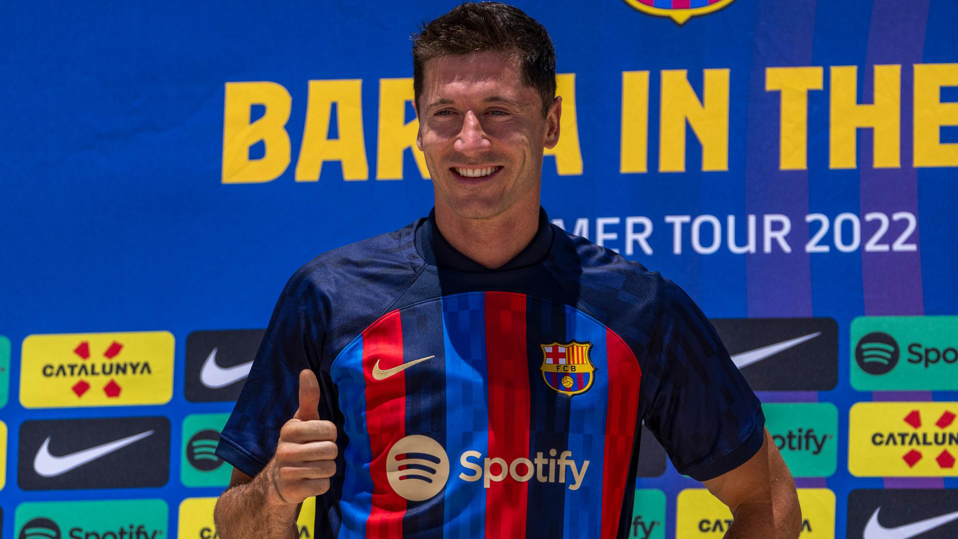 Robert Lewandowski FC Barcelona