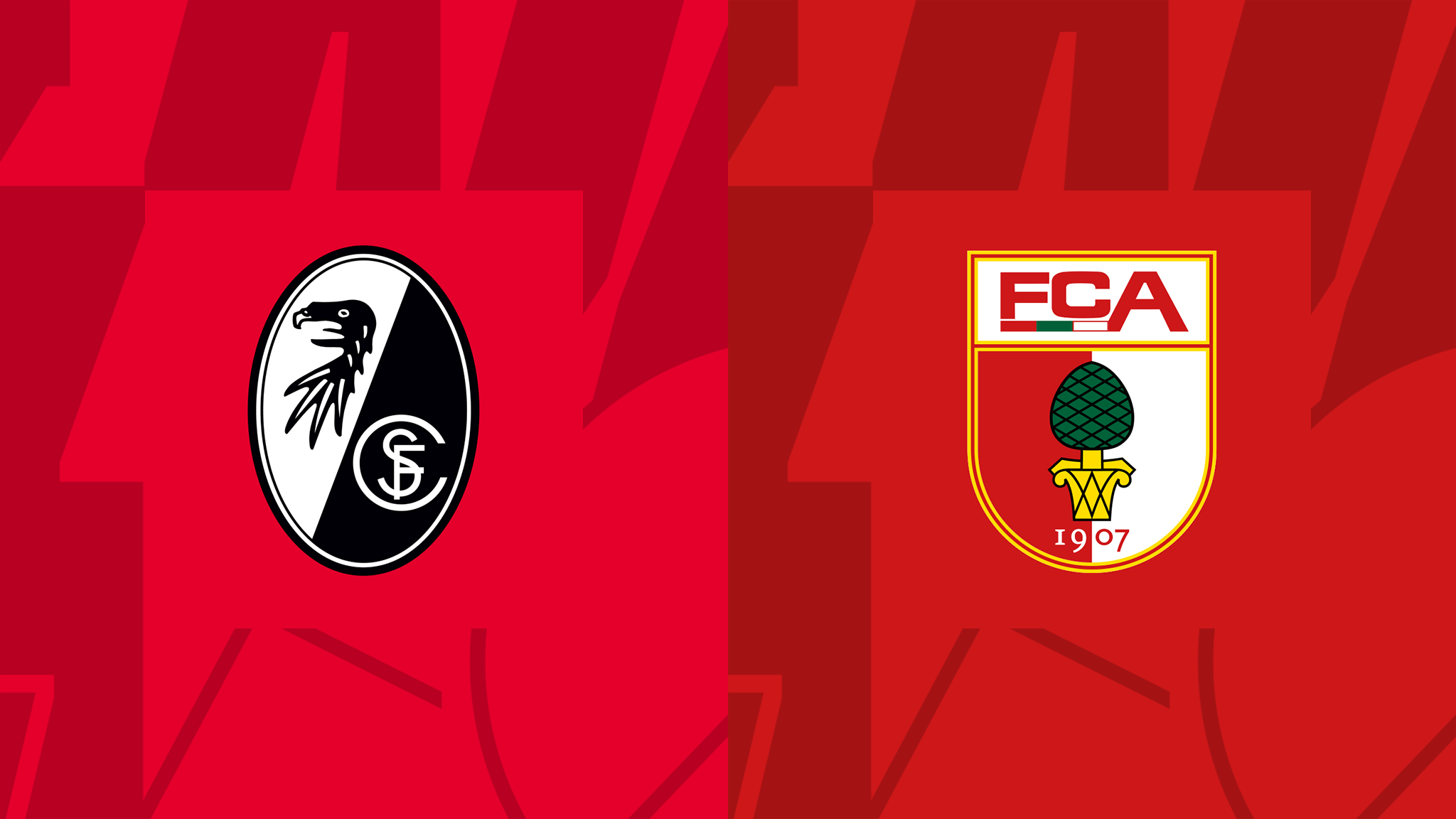 SC Freiburg FC Augsburg Logos