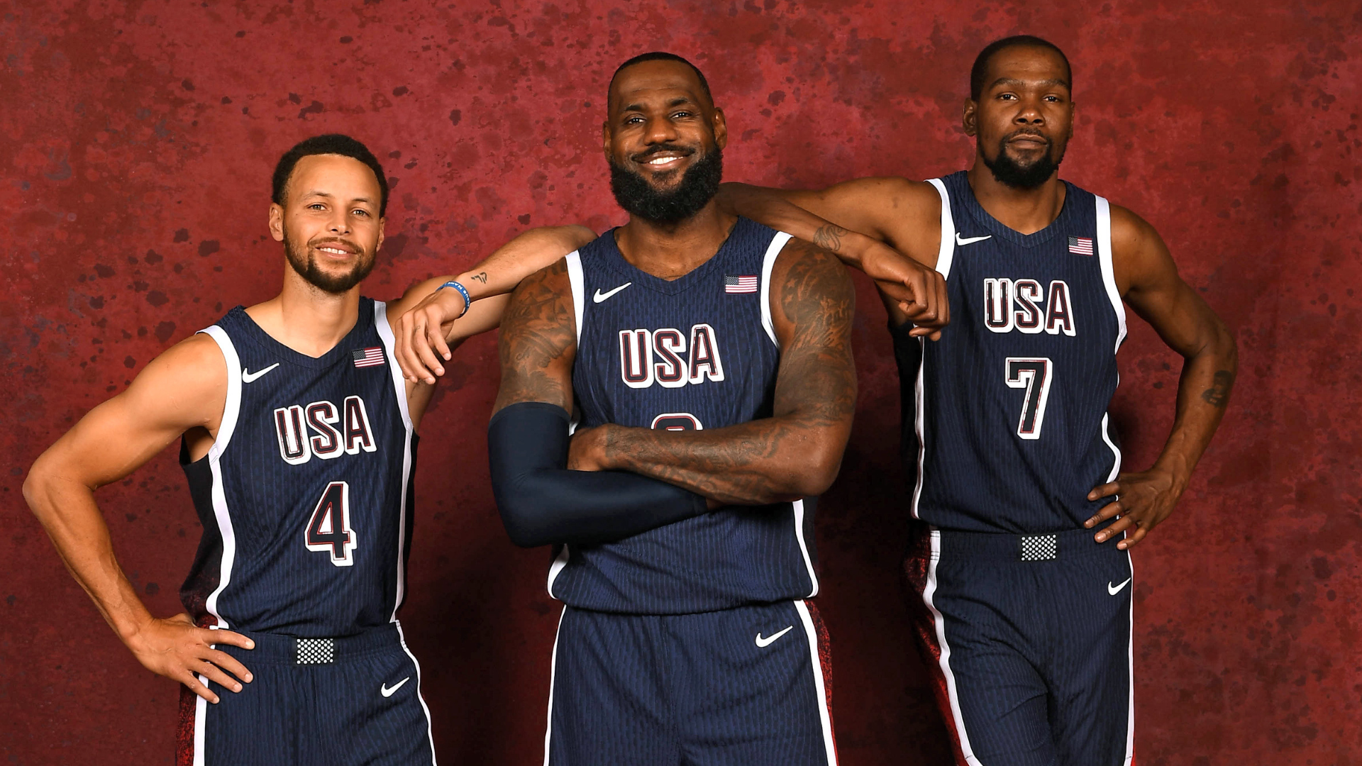 Stephen Curry, LeBron James, Kevin Durant