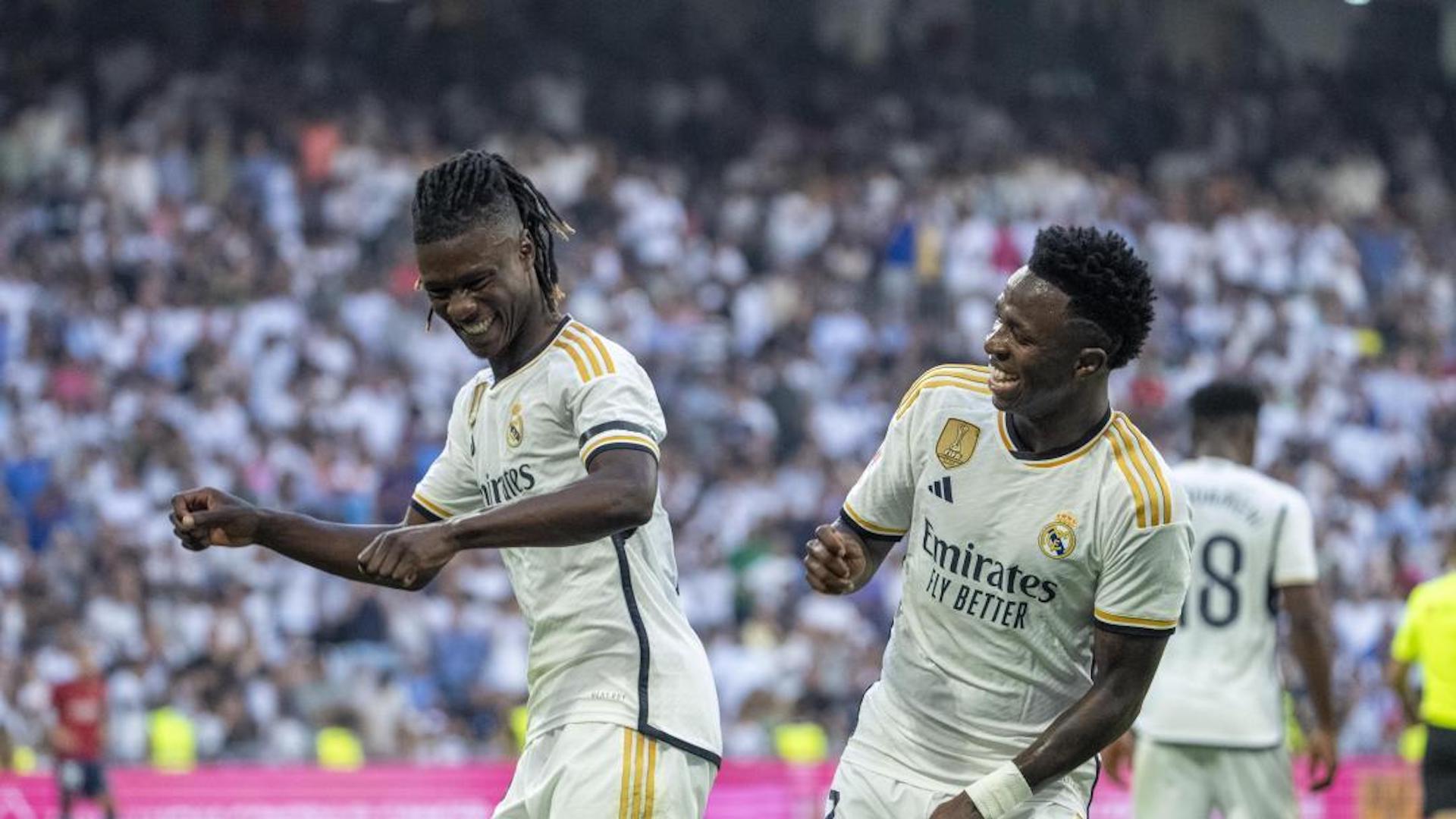 Vinicius Camavinga Real Madrid Osasuna LALIGA