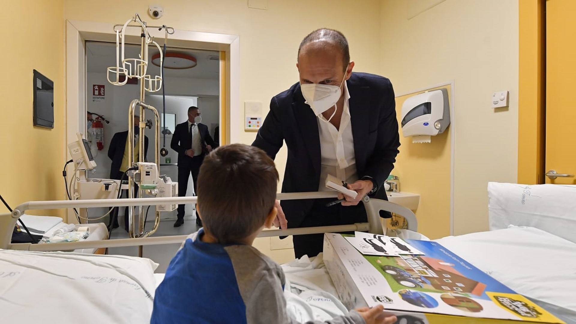 Massimiliano Allegri al Regina Margherita