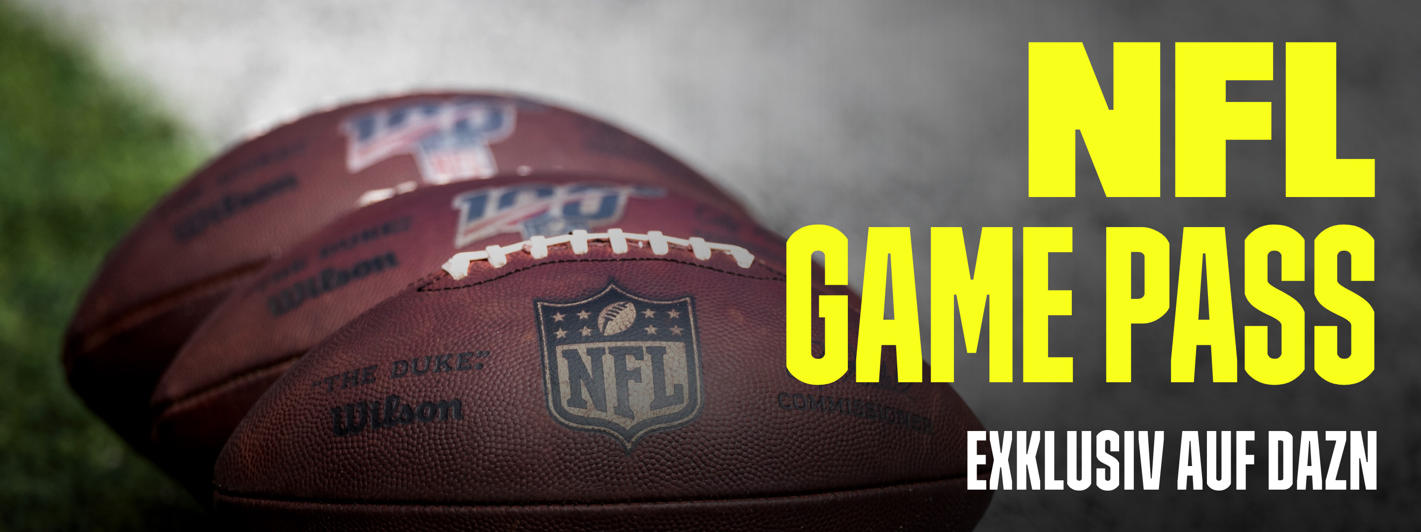 Banner NFL Game Pass DAZN
