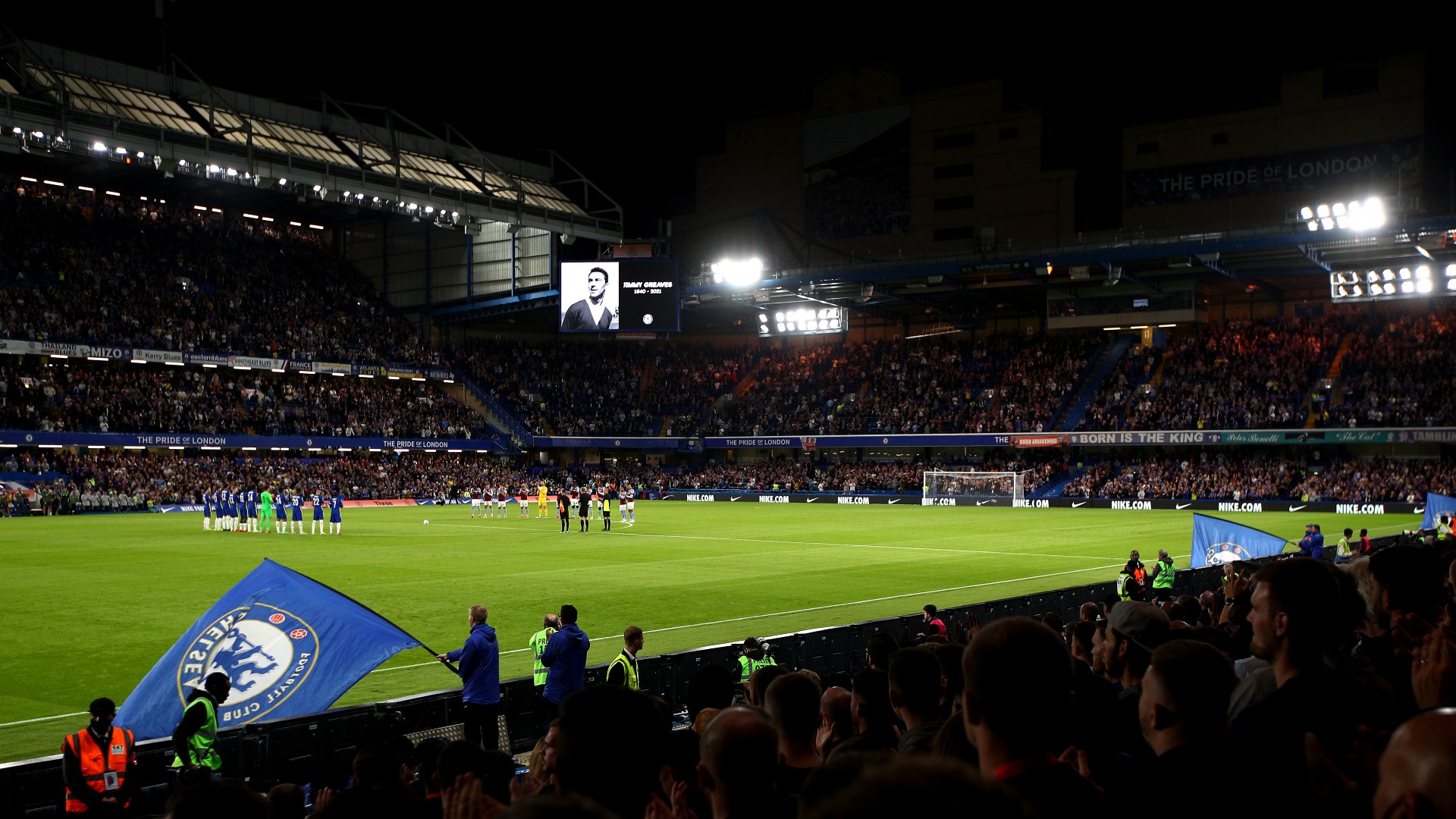 Stamford Bridge London FC Chelsea Fulham Stadion 2292021
