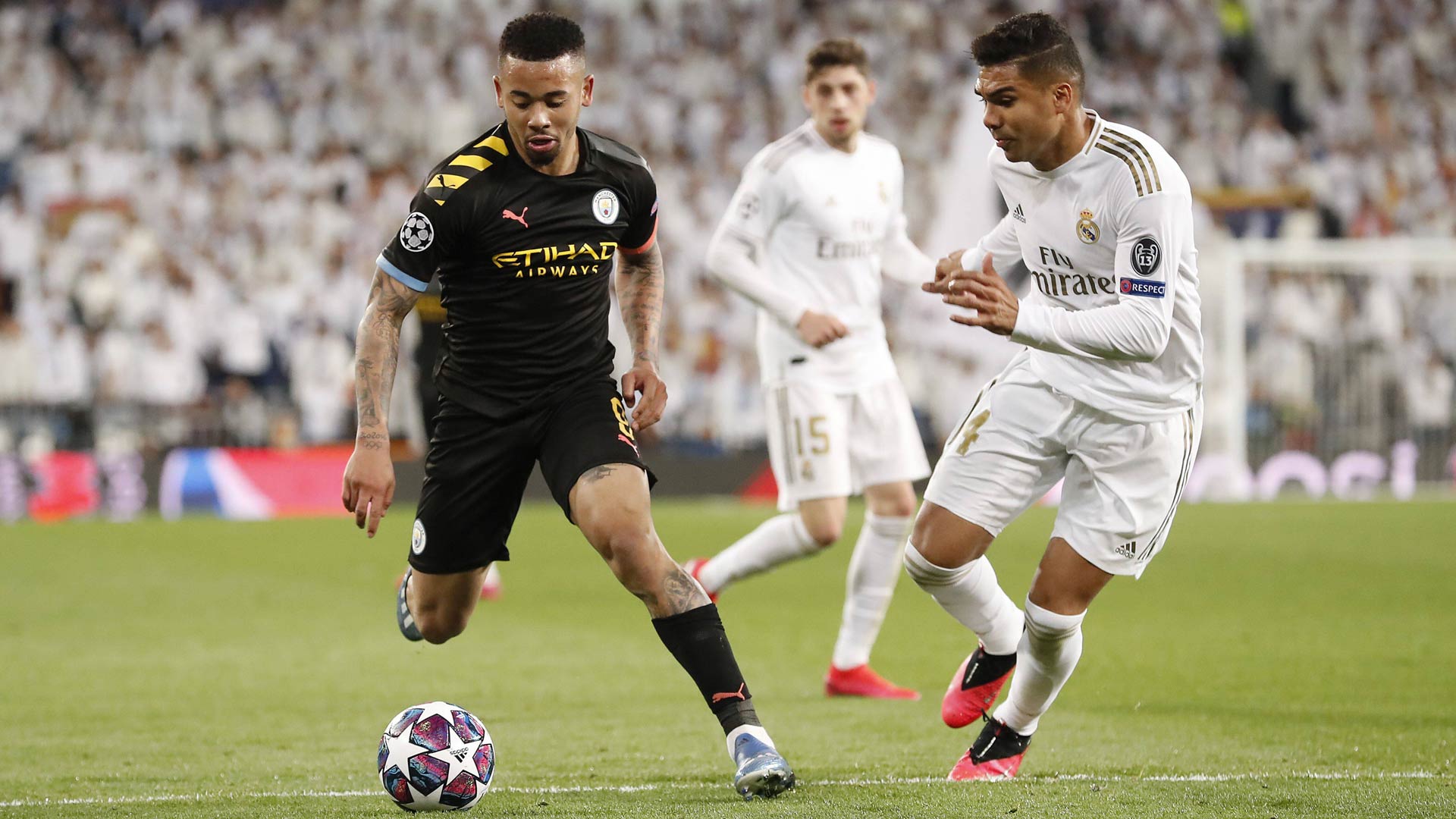 Gabriel Jesus Casemiro Real Madrid Manchester City 1920