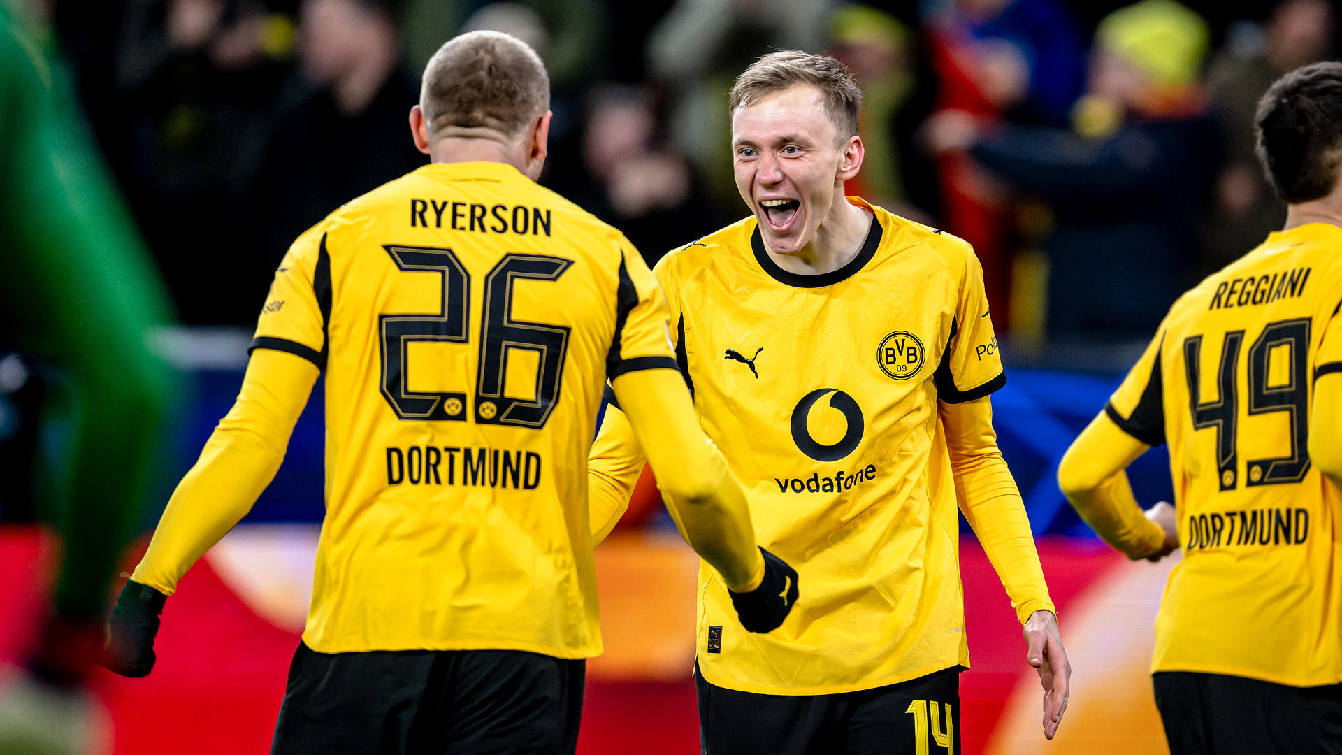 Borussia Dortmund BVB Atalanta Bergamo Champions League Julian Ryerson Maximilian Beier 17022026