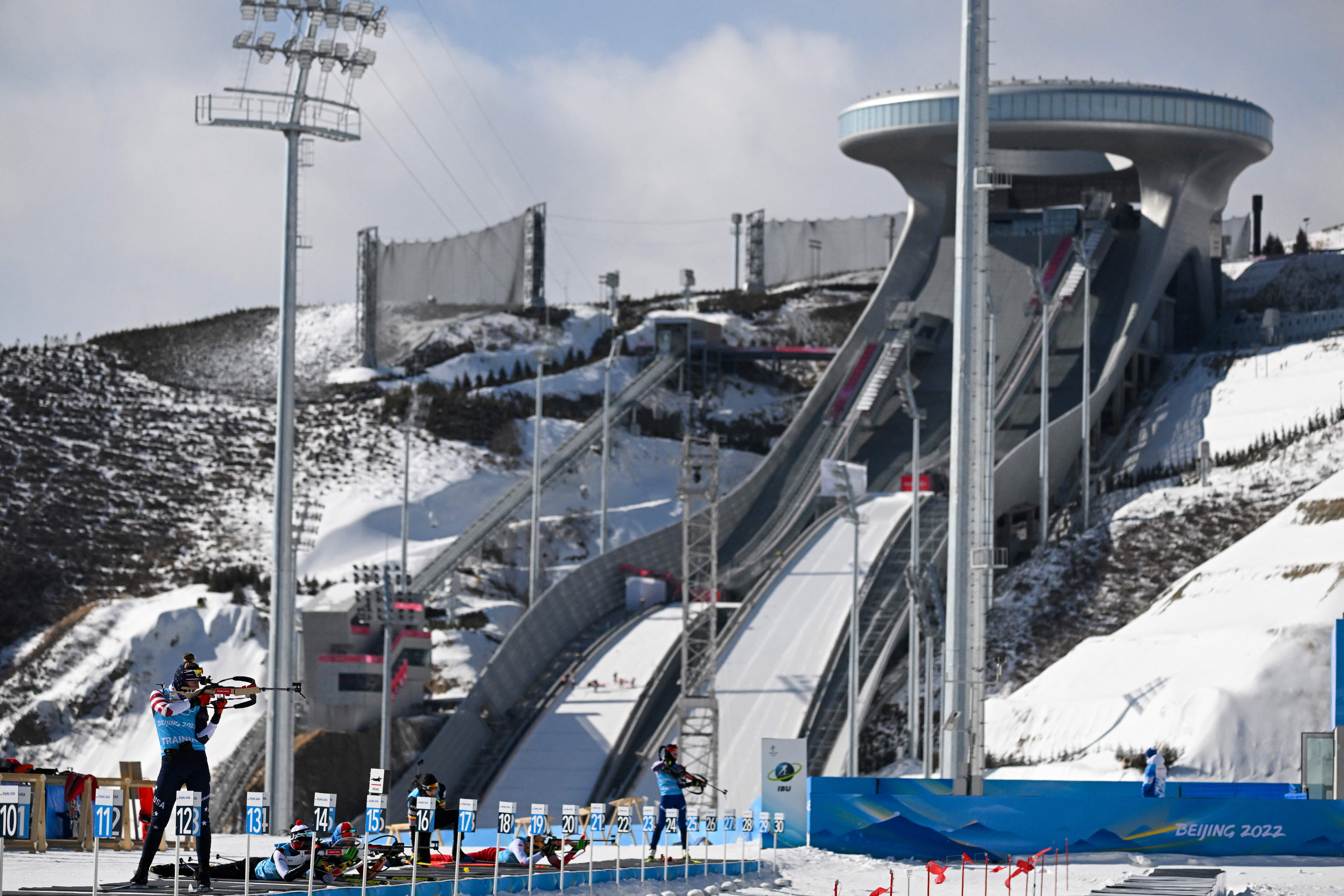 National Biathlon Centre, Olimpiadi Invernali, Pechino 2022, DAZN