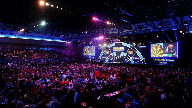 Darts WM 2022 World Championship Alexandra Palace London