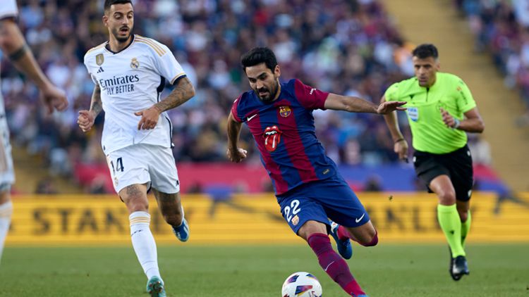 Ilkay Gundogan, FC Barcelona vs Real Madrid