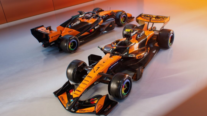 Monoplaza coche McLaren Mercedes MCL40 F1 Formula 1 2026