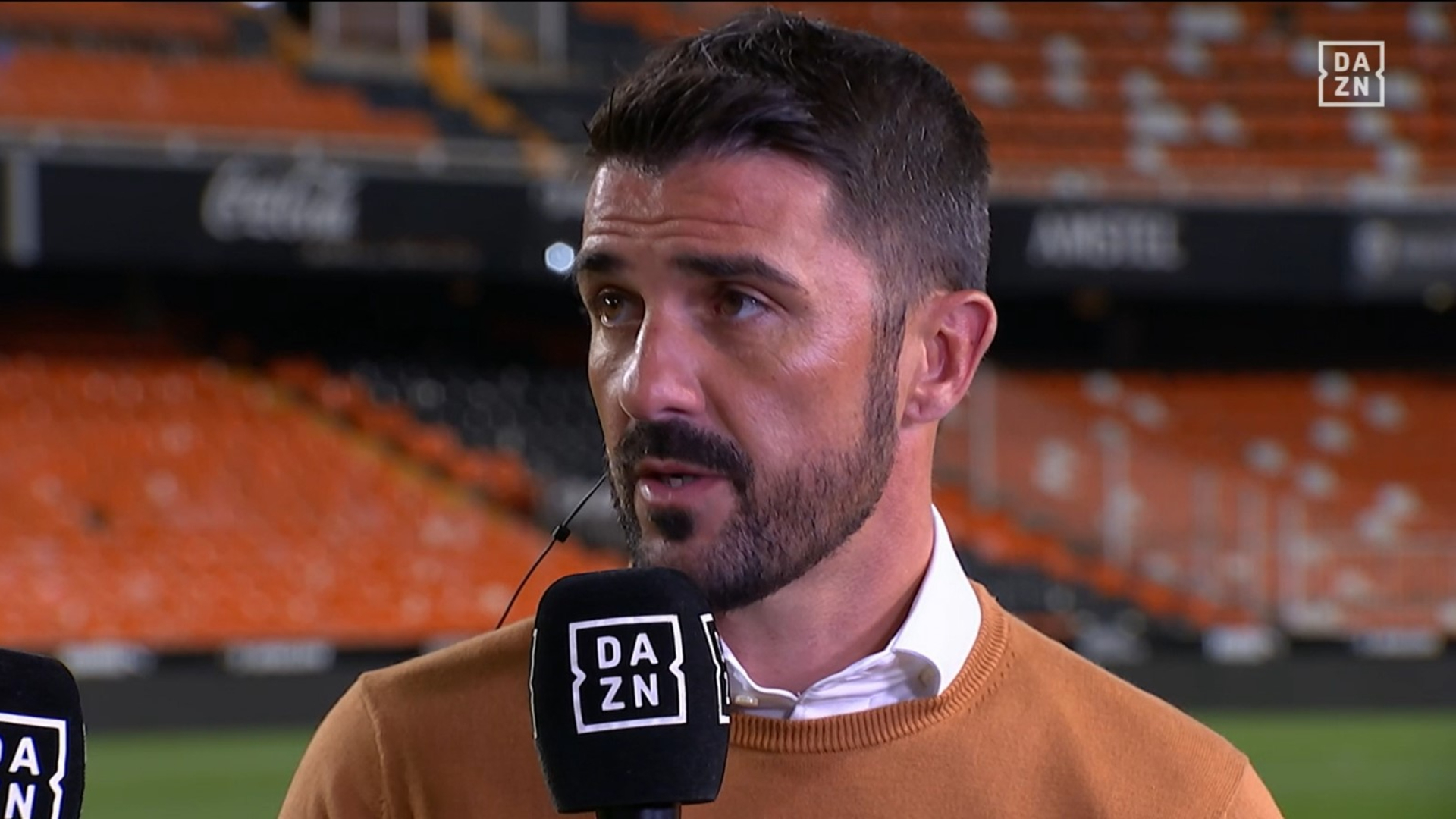 David Villa, Valencia, Sevilla, LaLiga, DAZN