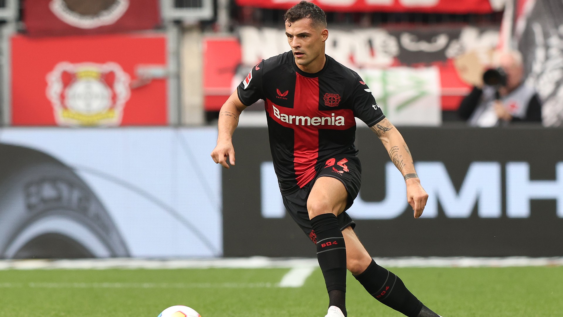 Bayer Leverkusen Granit Xhaka Bundesliga 081023