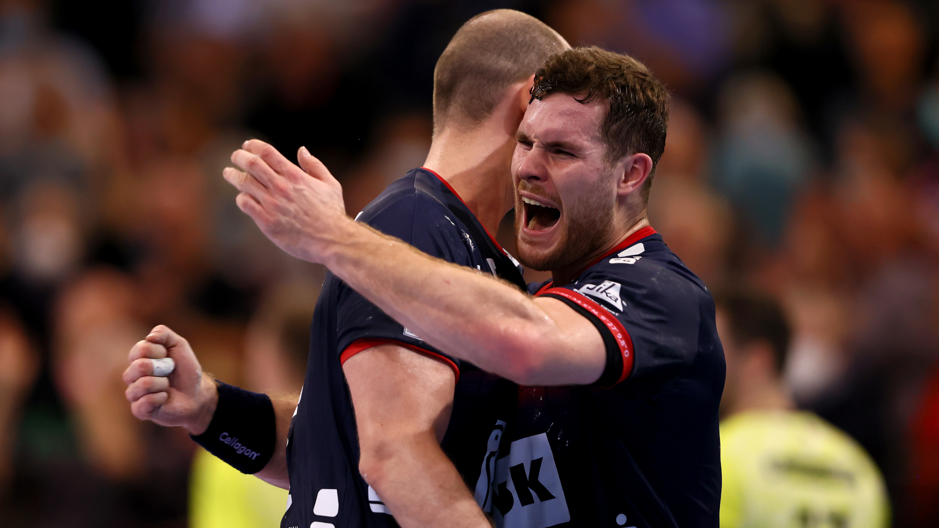 SG Flensburg-Handewitt Handball Bundesliga Johannes Golla Simon Hald vs. Füchse Berlin 10112021