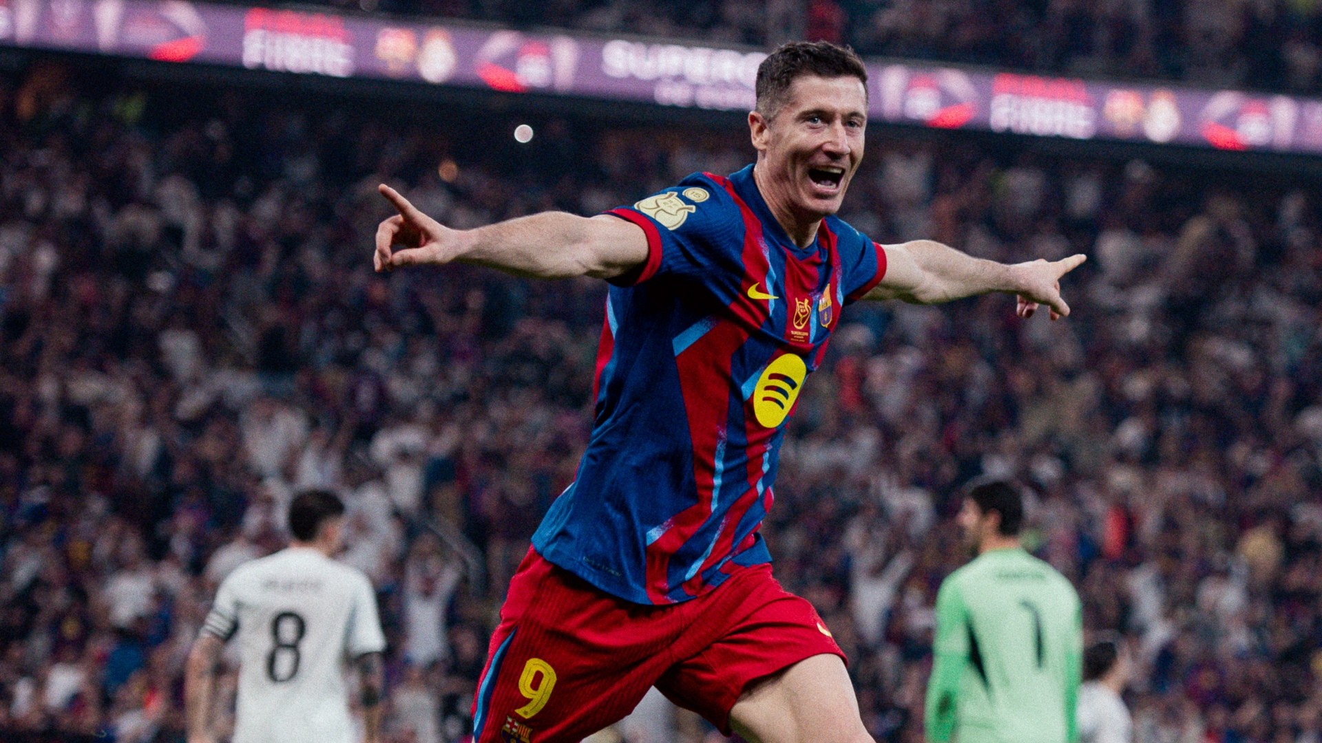 Robert Lewandowski, FC Barcelona, Supercopa de España