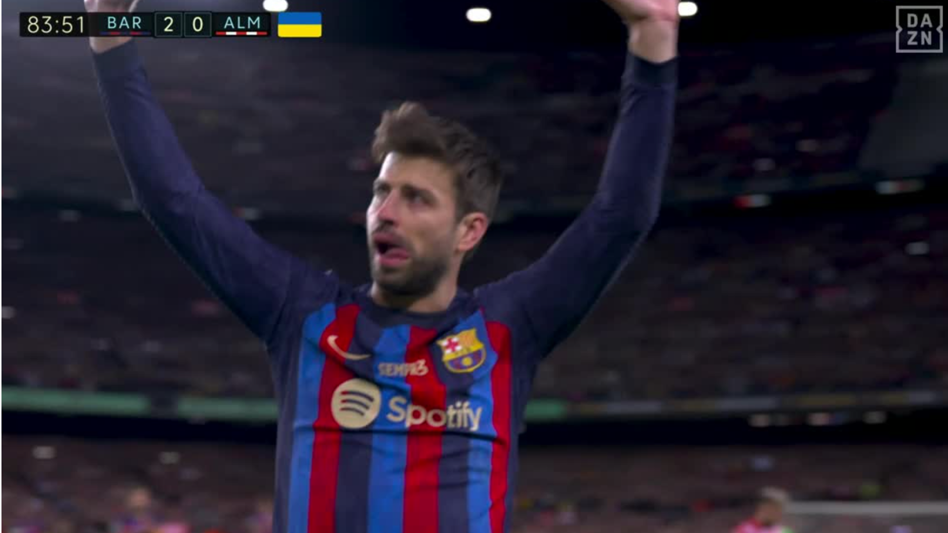 Pique Camp Nou