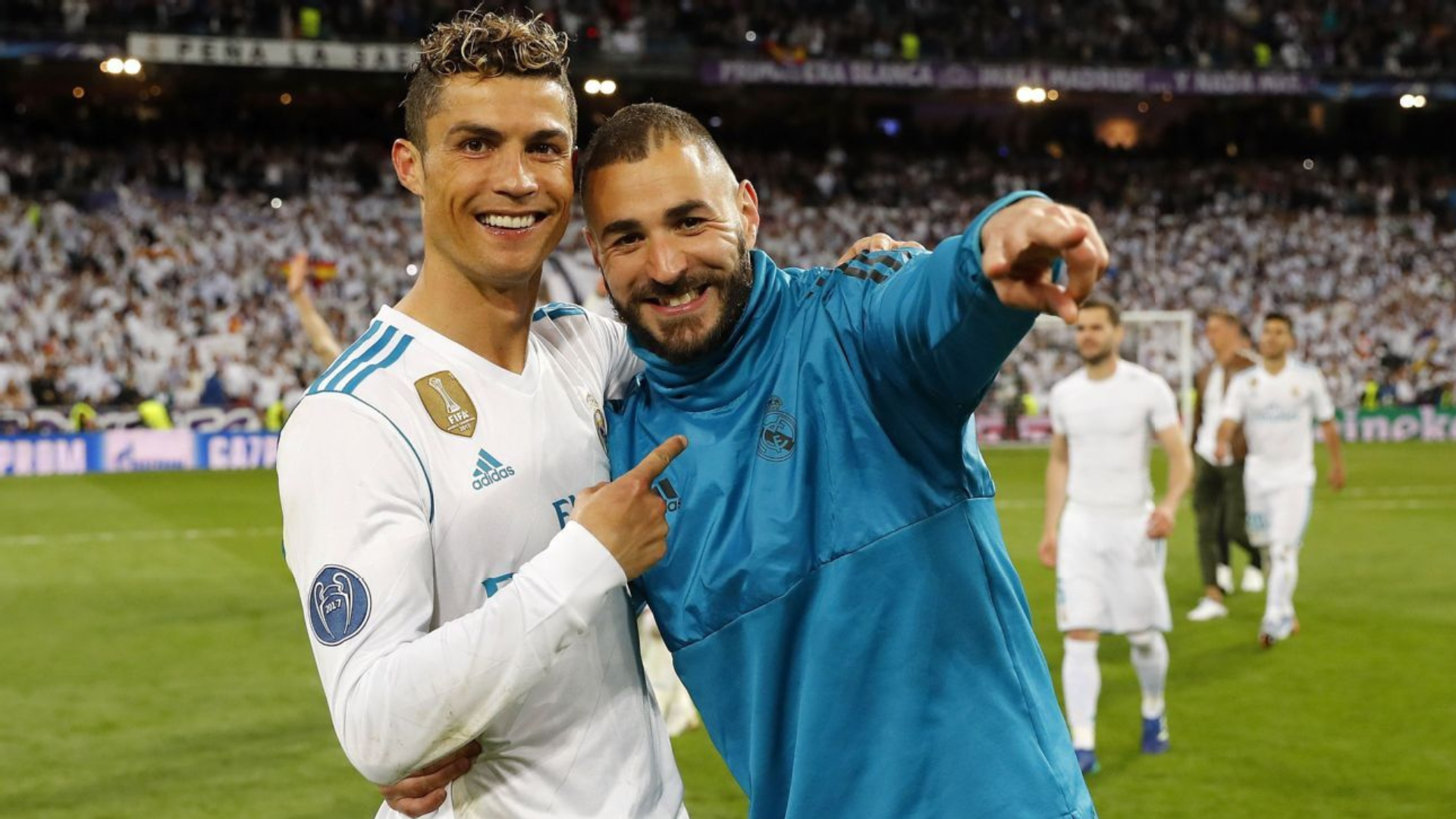 Cristiano Ronaldo, Karim Benzema, 2018