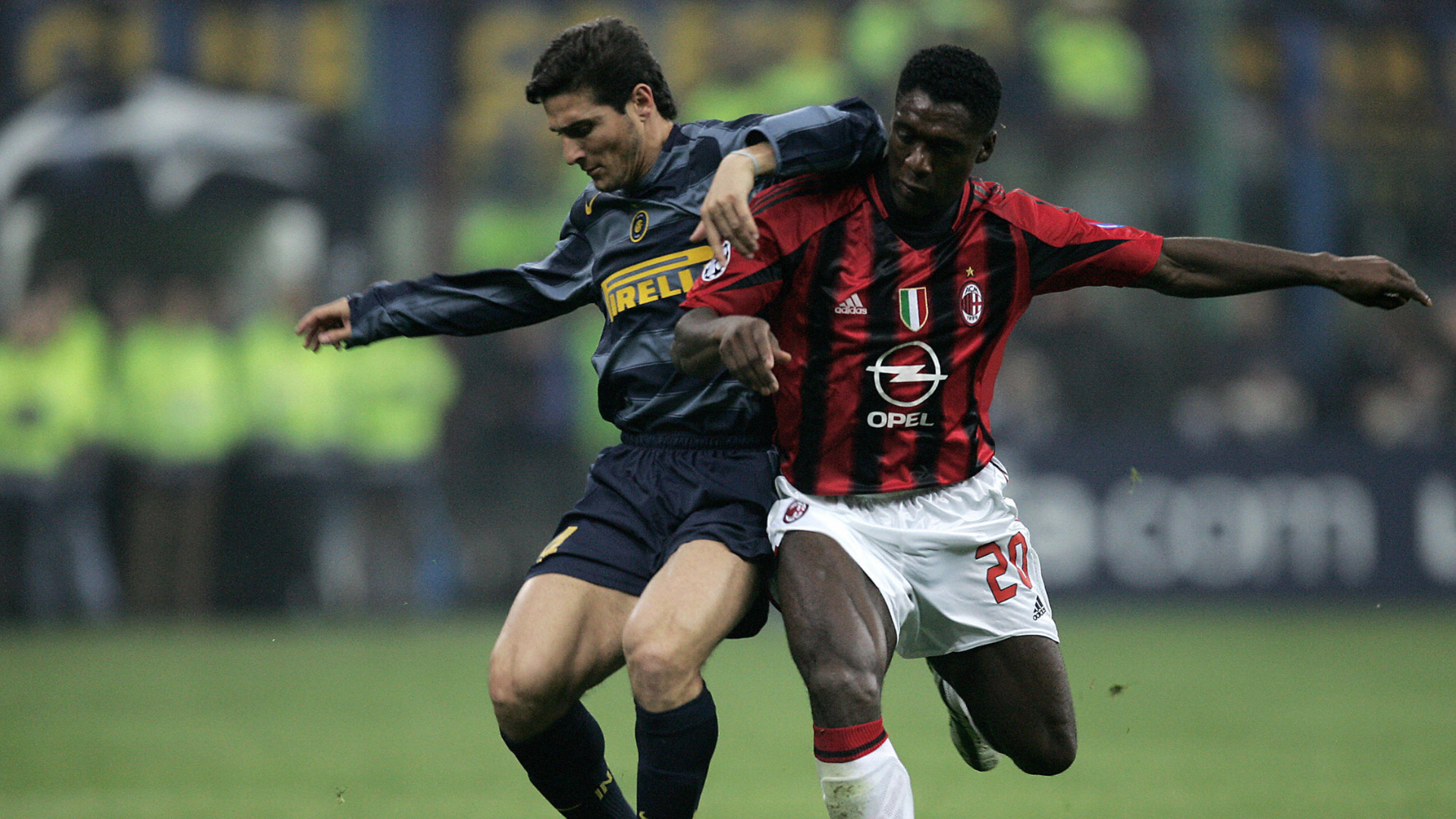 Milan contro Inter, Seedorf contro Zanetti
