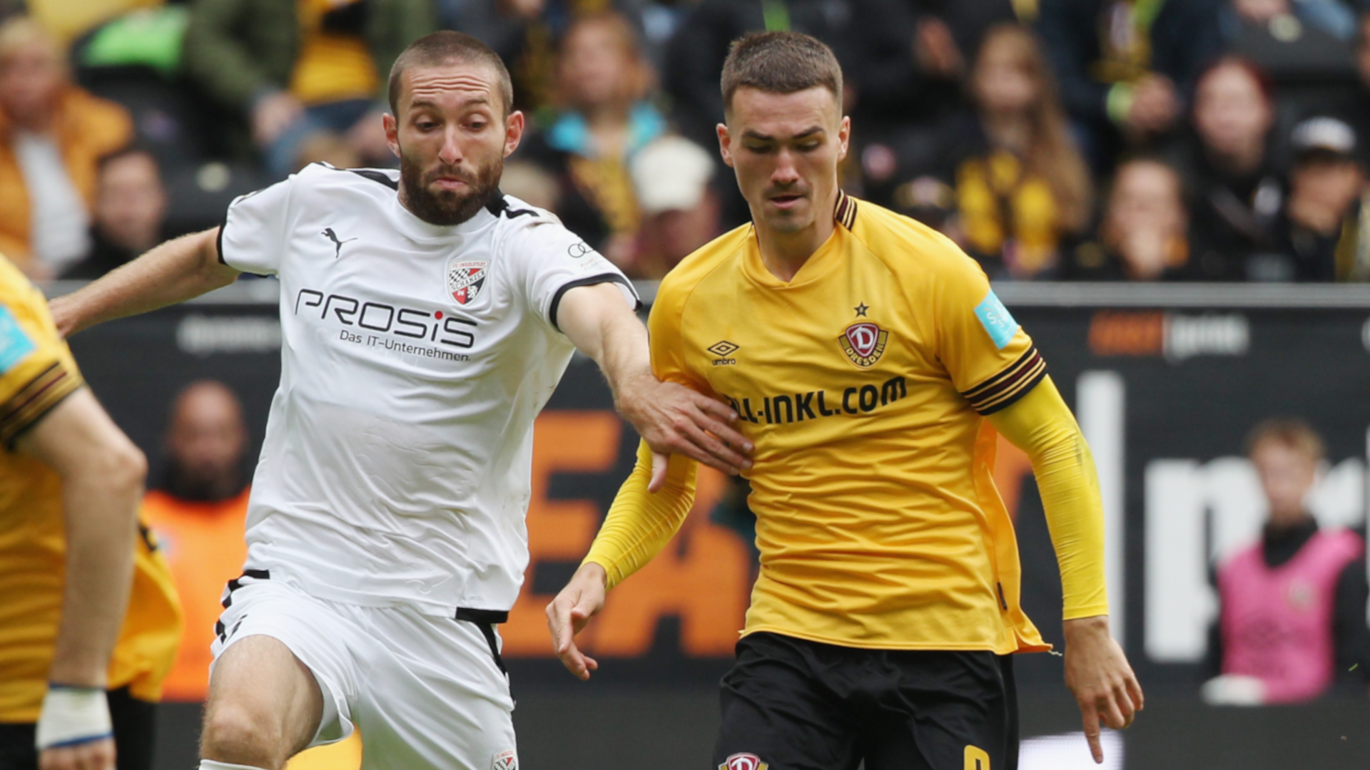 FC Ingolstadt Dynamo Dresden Dennis Borkowski Rico Preissinger 3. Liga 20220917
