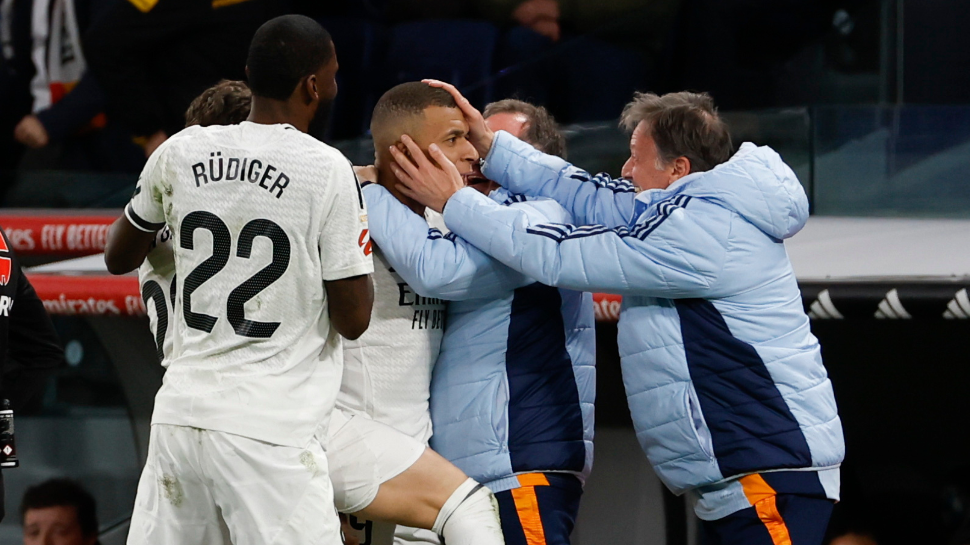 Kylian Mbappé, Antonio Rudiger, Real Madrid