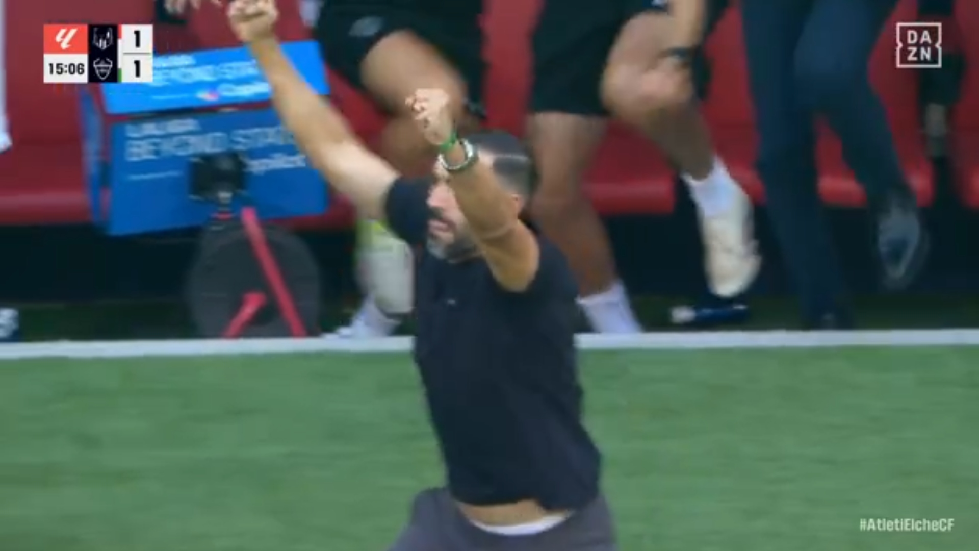 Eder Sarabia celebración